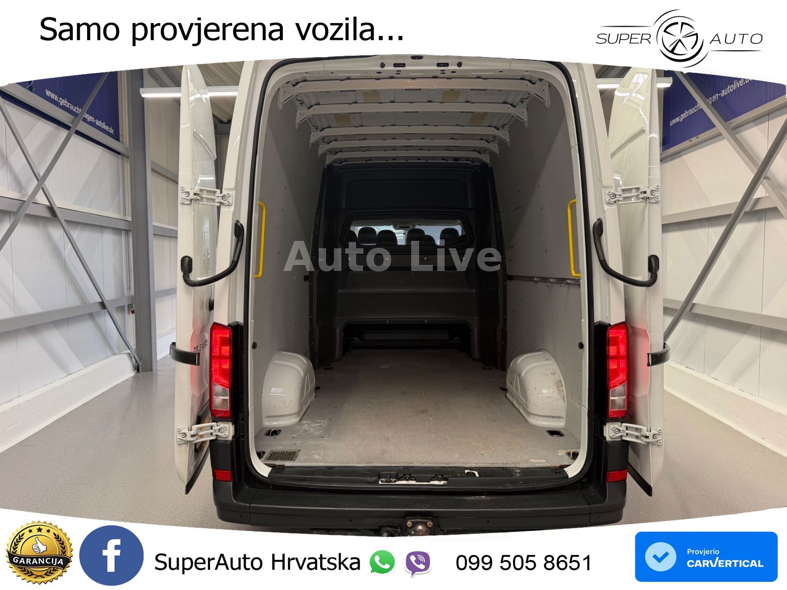 Volkswagen Crafter 35TDI*MAXI-HOCH-LANG*7-STZE*KAMERA*AHK!! 140 KS