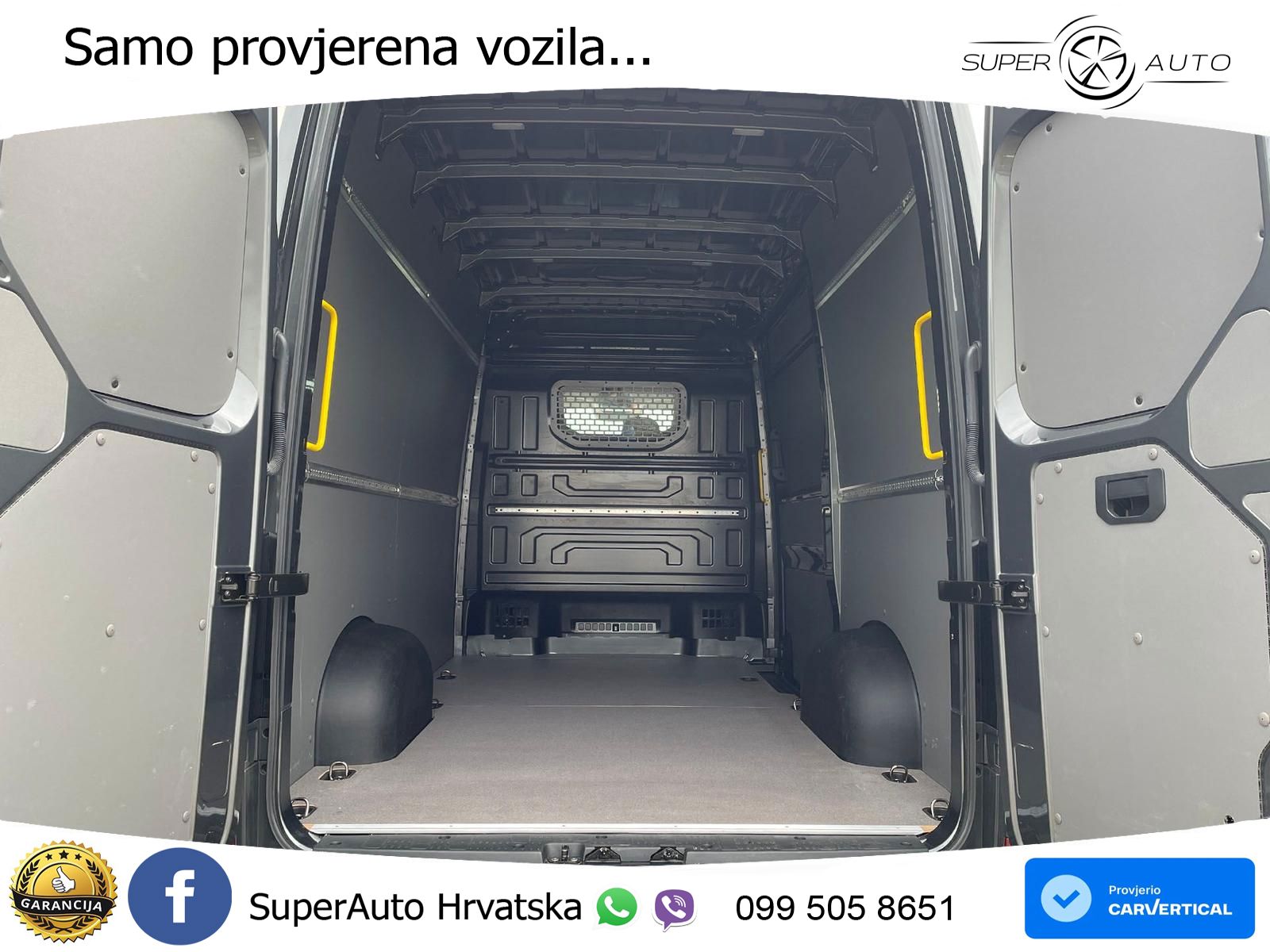 Volkswagen Crafter Kasten 35 L3H3 AHK RFK oh.Schäden 5J.Gar 177 KS