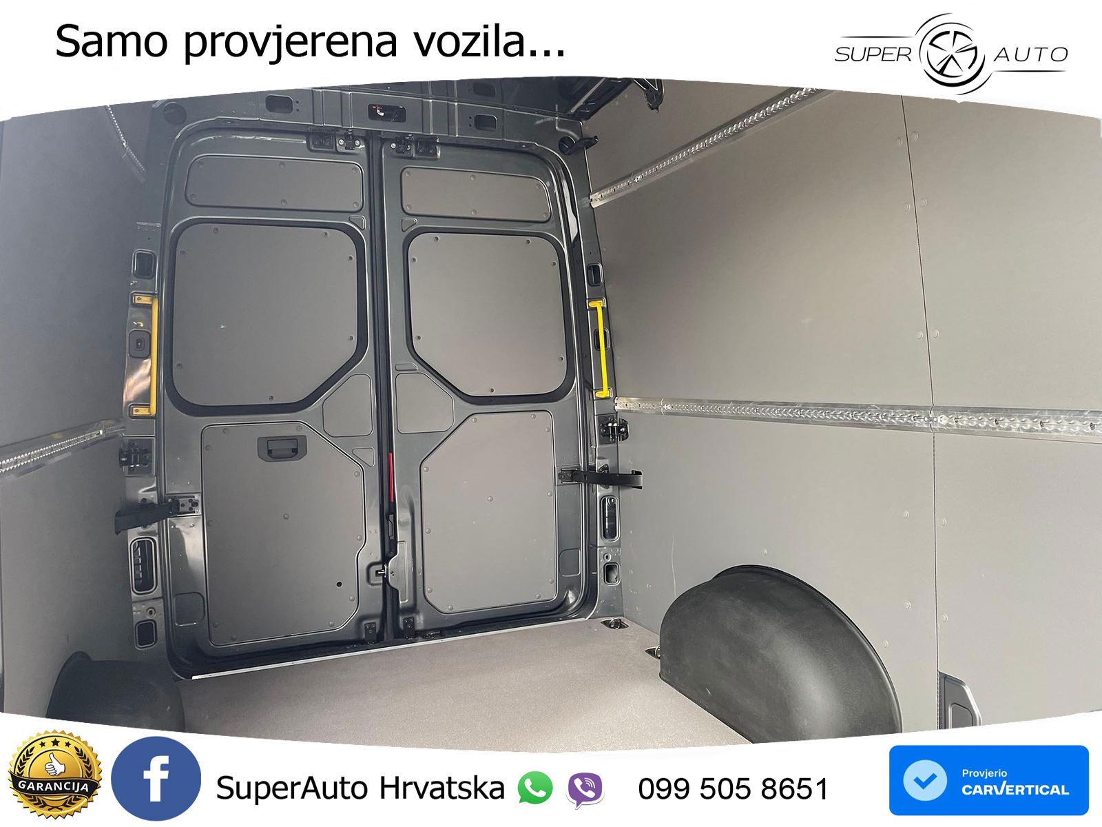 Volkswagen Crafter Kasten 35 L3H3 AHK RFK oh.Schäden 5J.Gar 177 KS