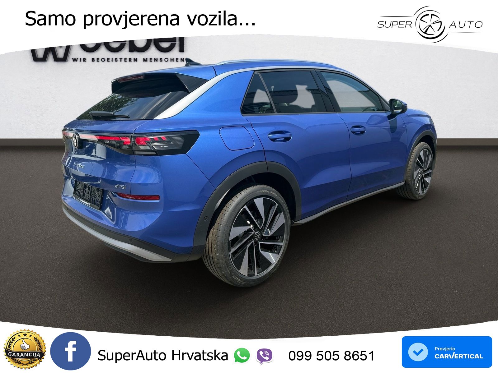 Volkswagen T-Roc II 1.5 eTSI (150 KS)  DSG LED+GR SJED+ACC