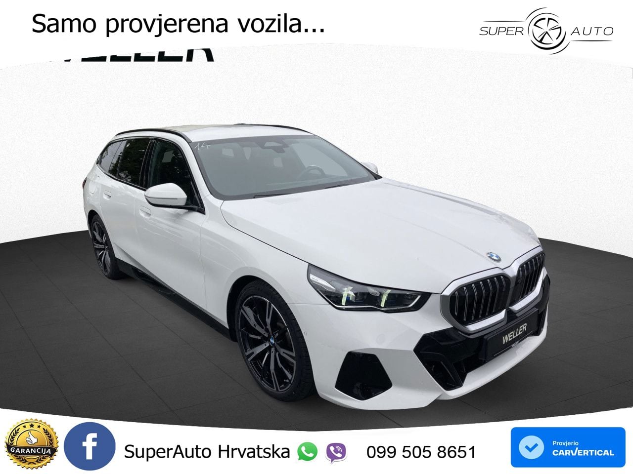 BMW 520d Touring (197 KS) Steptronic M Sport LED+GR SJED+ACC