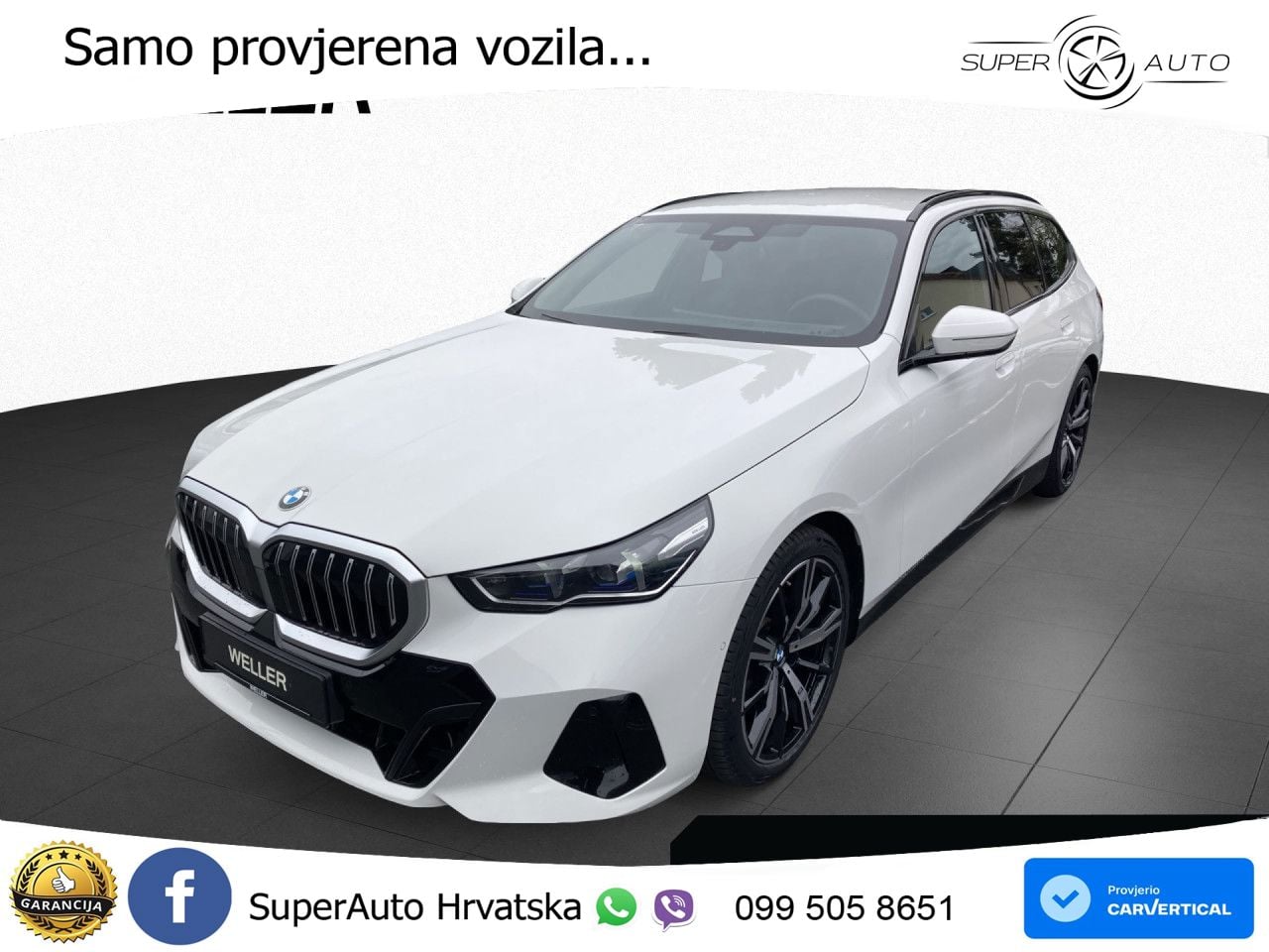 BMW 520d Touring (197 KS) Steptronic M Sport LED+GR SJED+ACC
