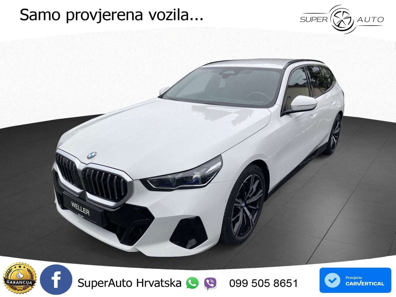 BMW 520d Touring (197 KS) Steptronic M Sport LED+GR SJED+ACC