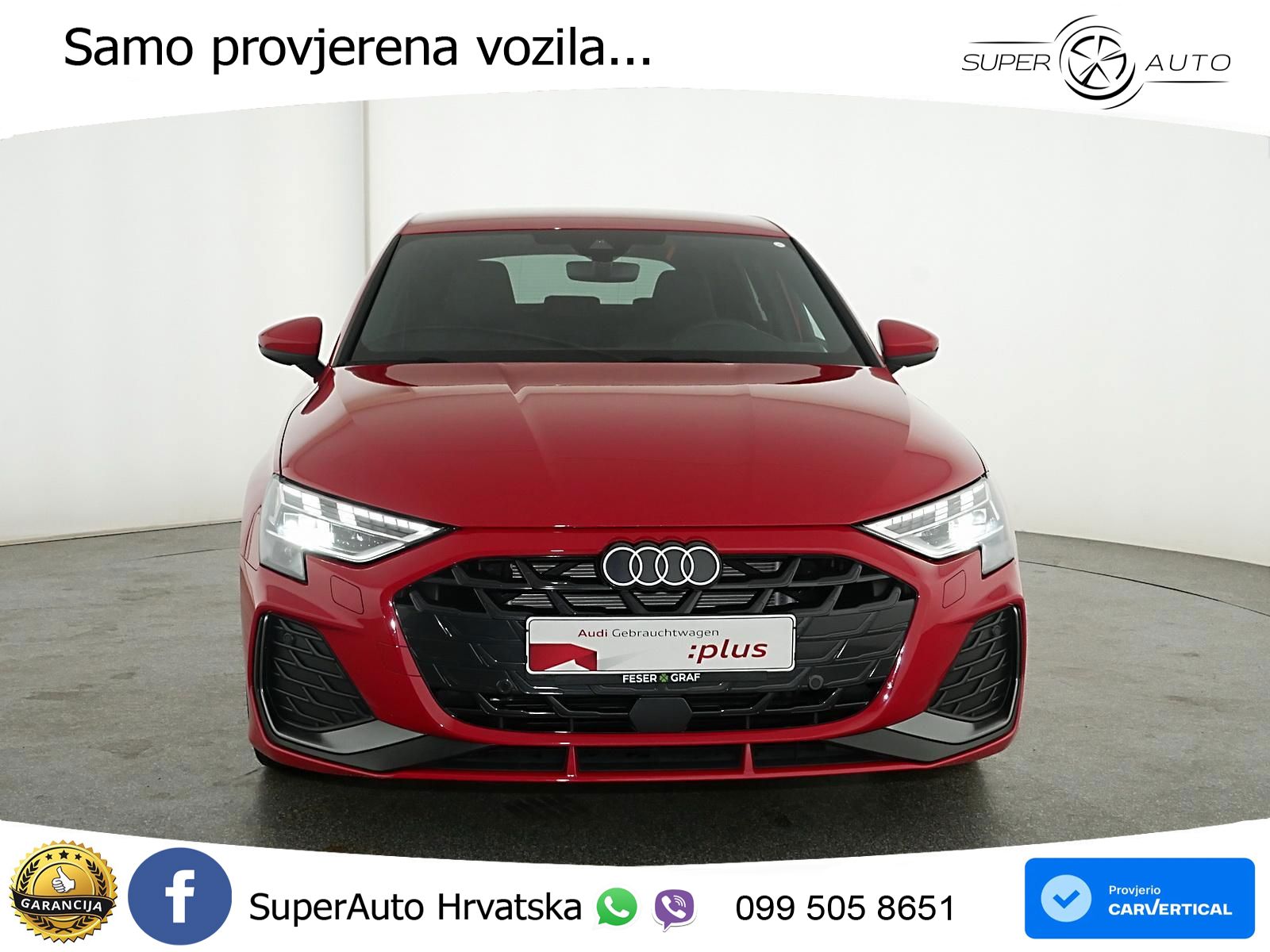 Audi A3 35 TFSI (150 KS) S tronic S line LED+GR SJED+ACC