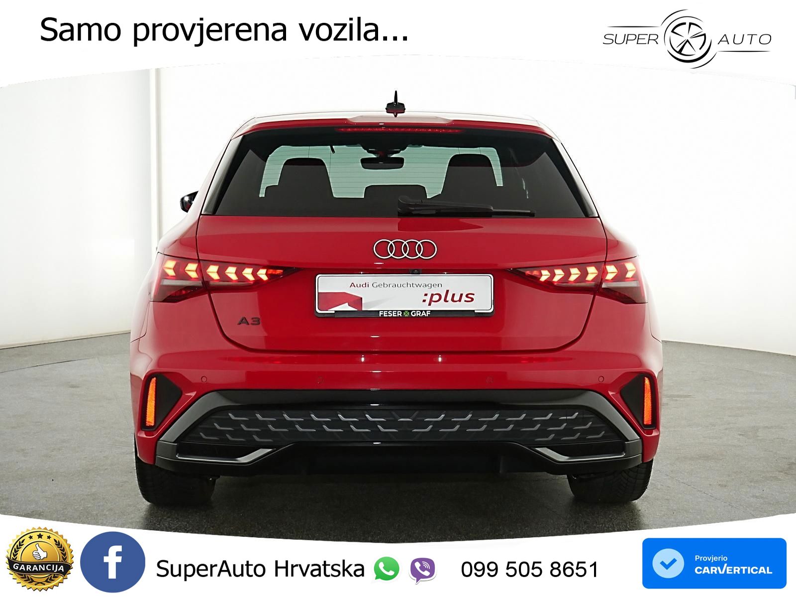 Audi A3 35 TFSI (150 KS) S tronic S line LED+GR SJED+ACC