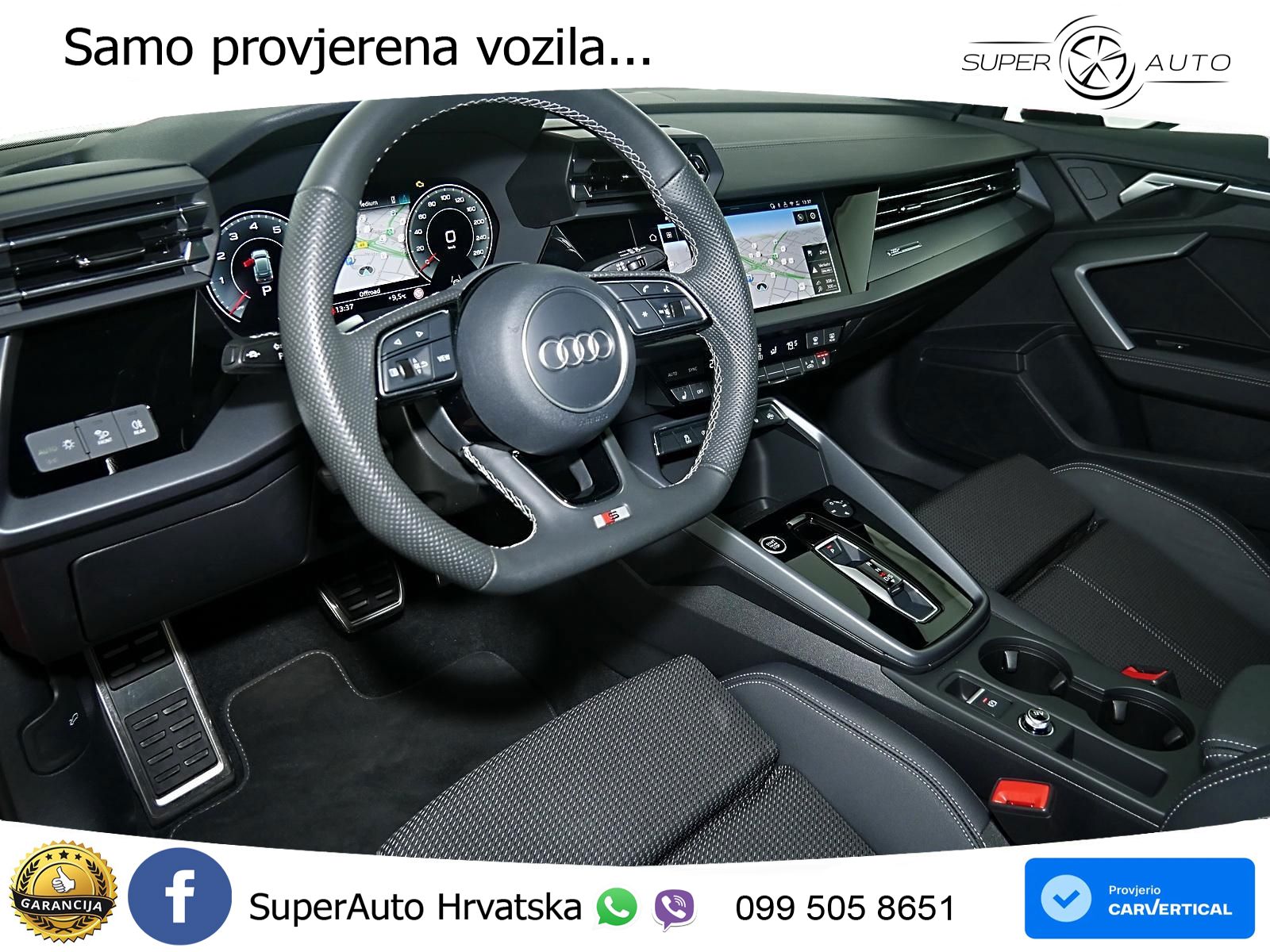 Audi A3 35 TFSI (150 KS) S tronic S line LED+GR SJED+ACC