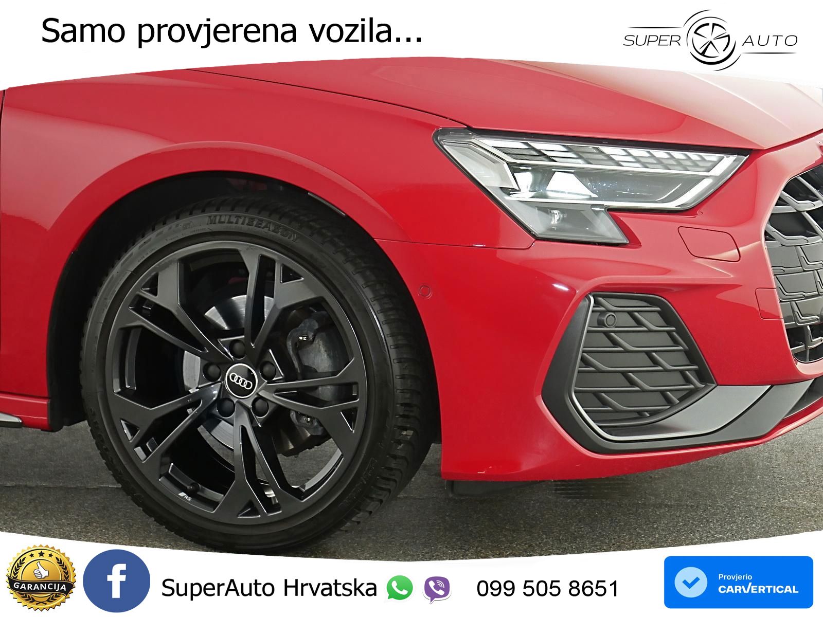 Audi A3 35 TFSI (150 KS) S tronic S line LED+GR SJED+ACC