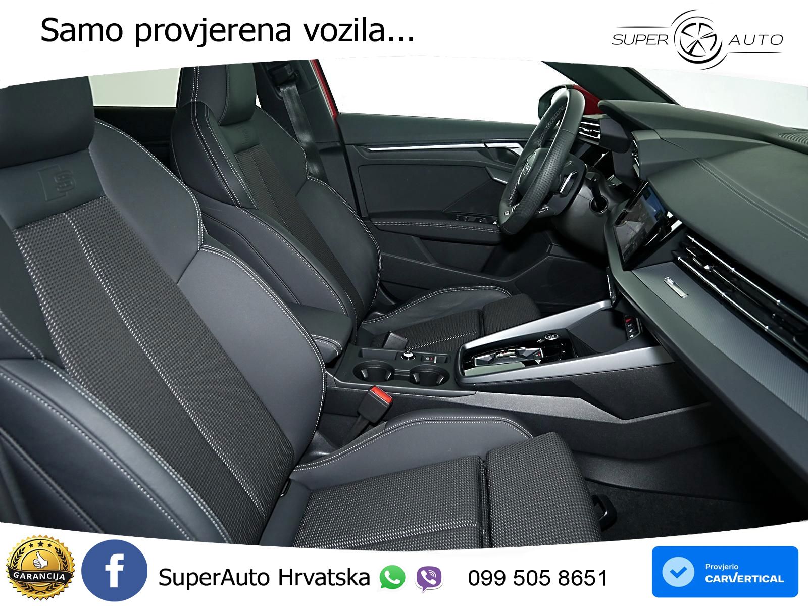 Audi A3 35 TFSI (150 KS) S tronic S line LED+GR SJED+ACC