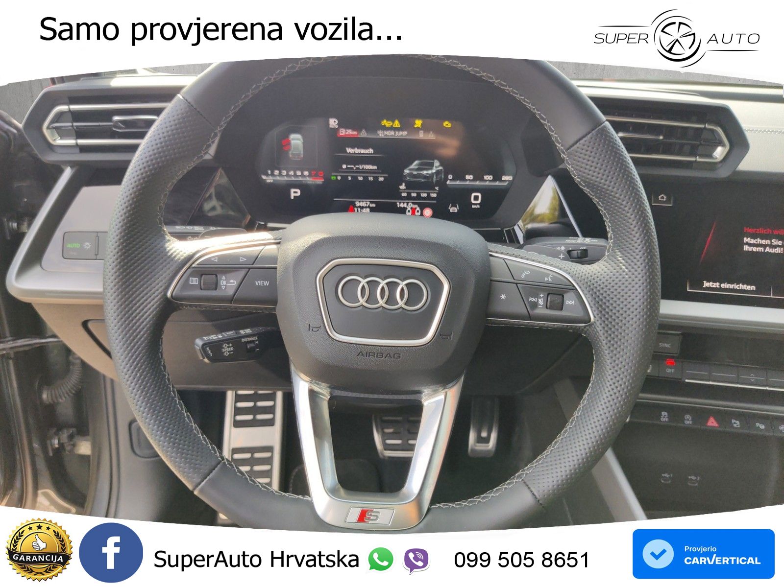 Audi A3 35 TFSI (150 KS) S tronic S line LED+GR SJED+ACC