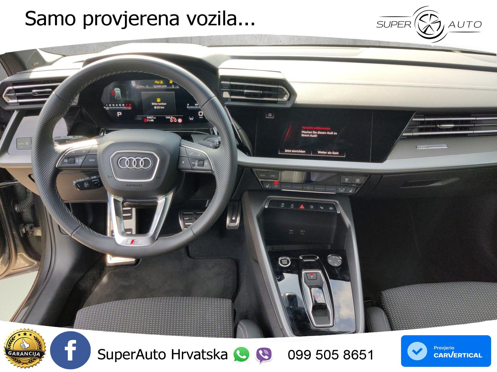 Audi A3 35 TFSI (150 KS) S tronic S line LED+GR SJED+ACC
