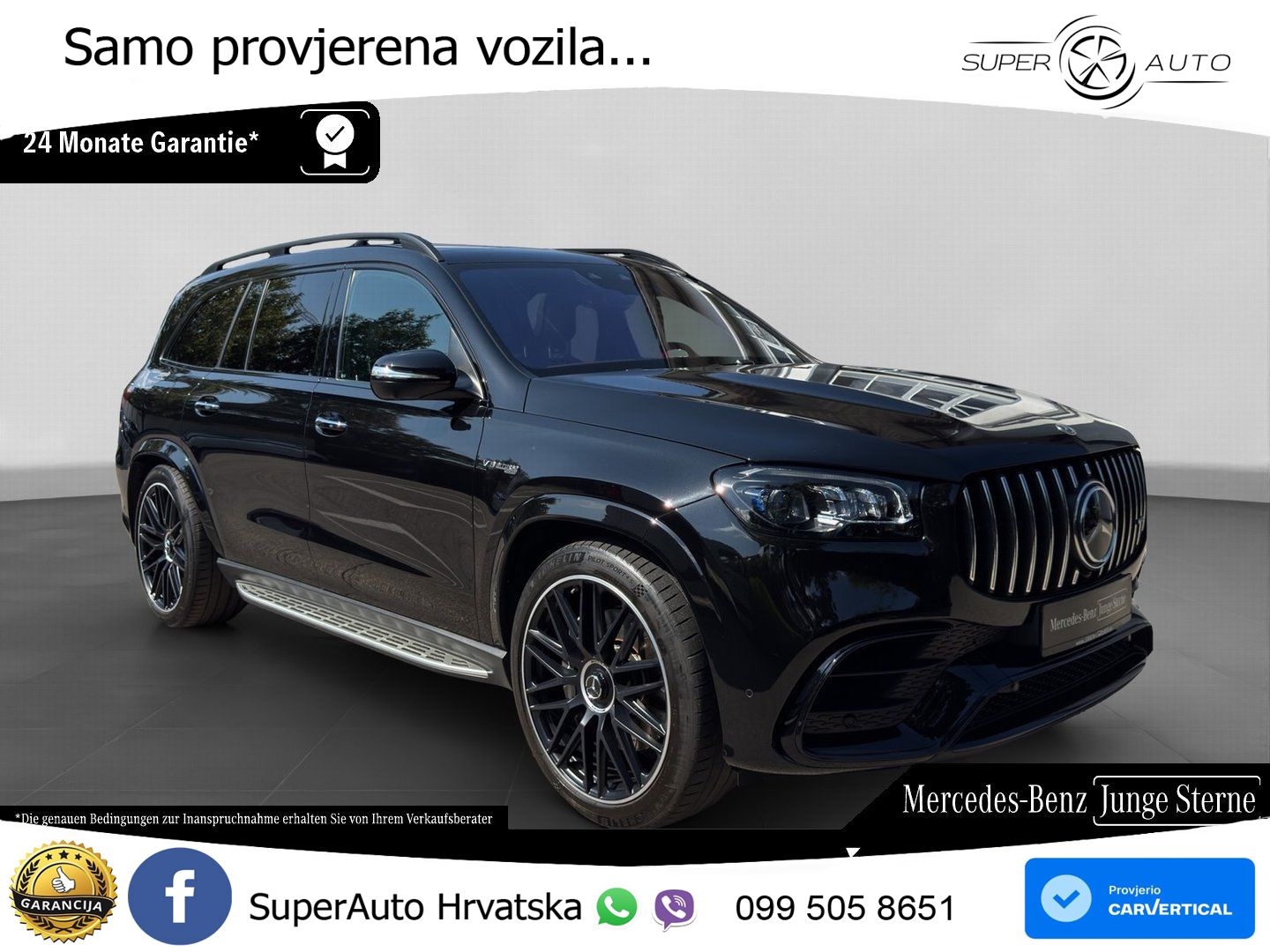 Mercedes-Benz GLS AMG GLS 63 V8 EQ Boost 4MATIC+ TCT ACC+HEAD+4xGR SJED+360+PANO