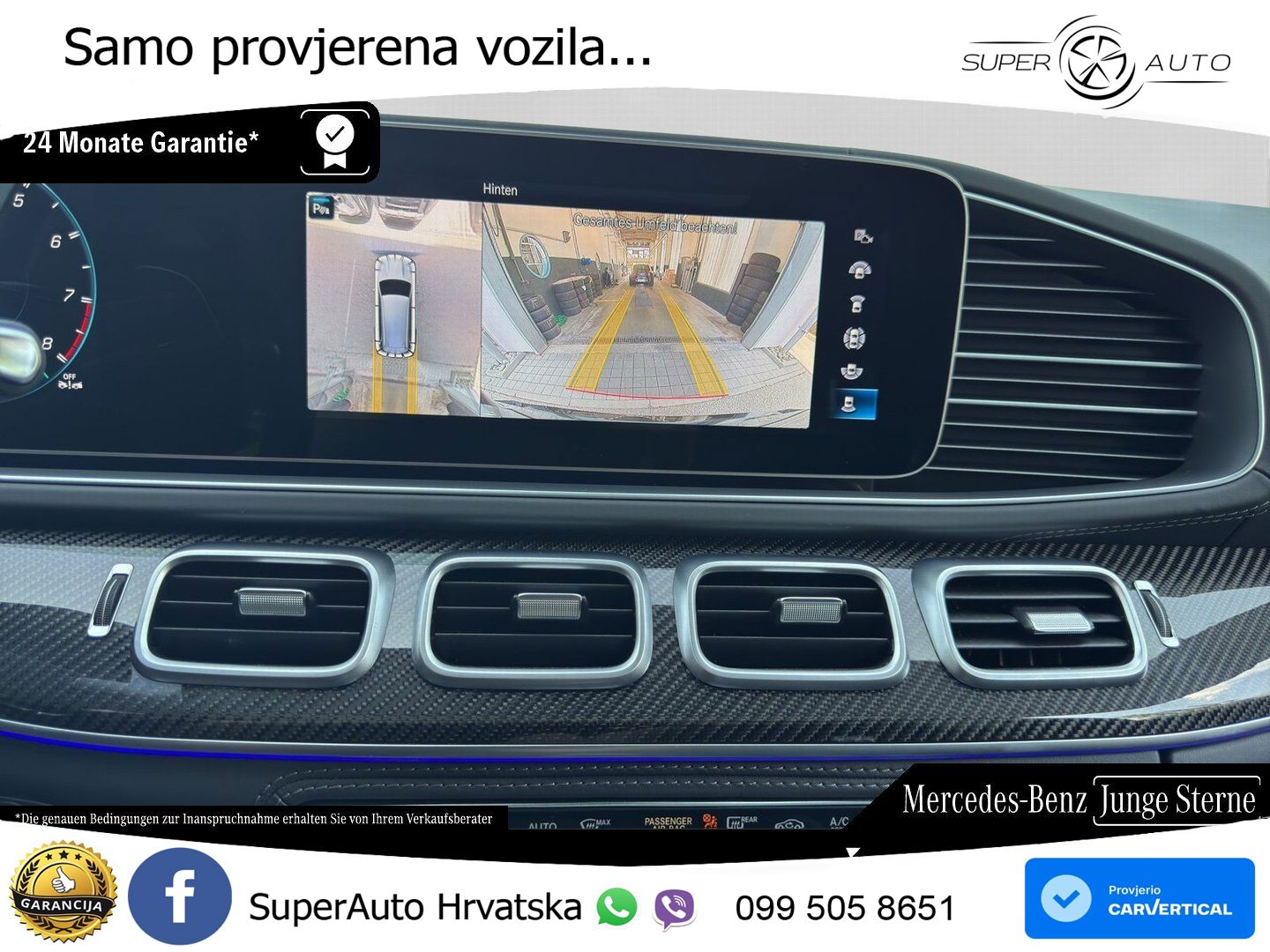 Mercedes-Benz GLS AMG GLS 63 V8 EQ Boost 4MATIC+ TCT ACC+HEAD+4xGR SJED+360+PANO
