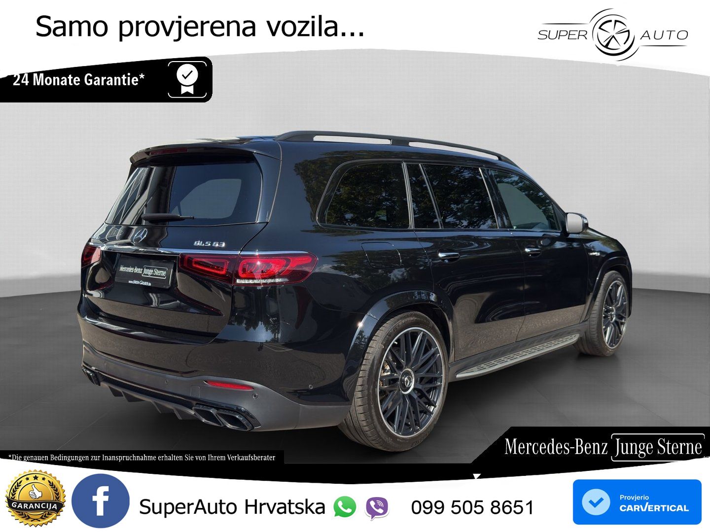 Mercedes-Benz GLS AMG GLS 63 V8 EQ Boost 4MATIC+ TCT ACC+HEAD+4xGR SJED+360+PANO