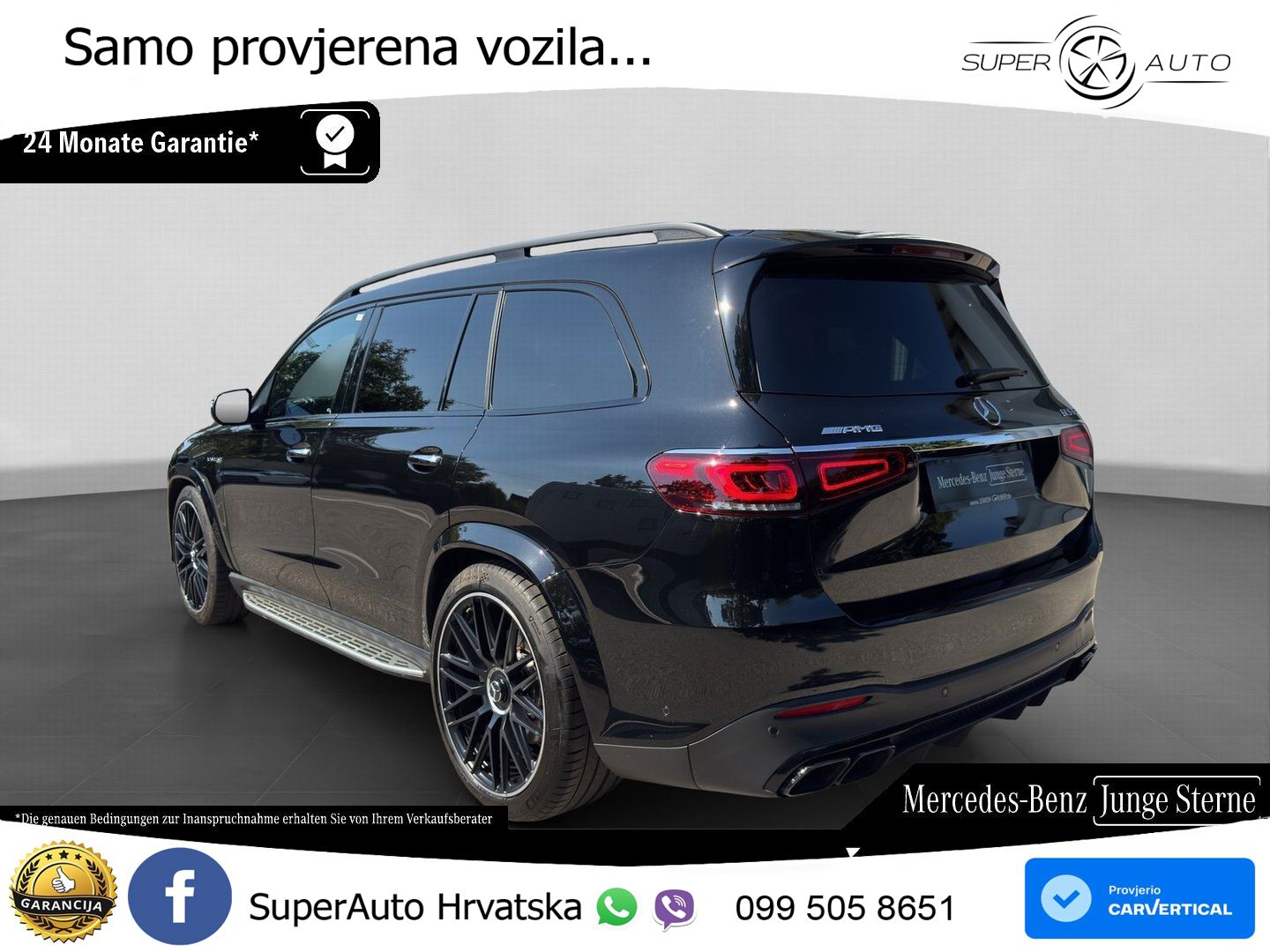 Mercedes-Benz GLS AMG GLS 63 V8 EQ Boost 4MATIC+ TCT ACC+HEAD+4xGR SJED+360+PANO