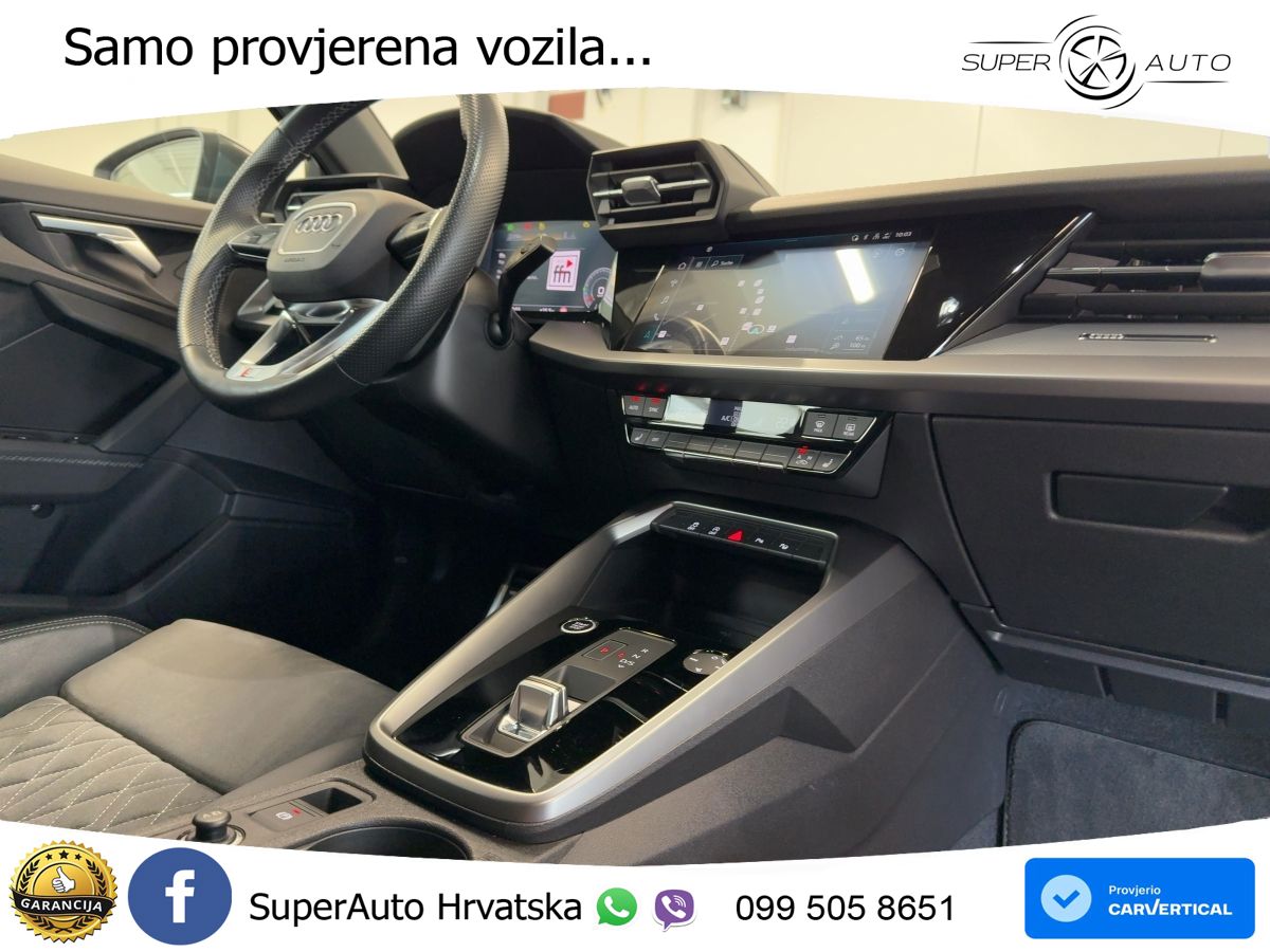 Audi A3 35 TFSI (150 KS) S tronic S line LED+GR SJED+ACC