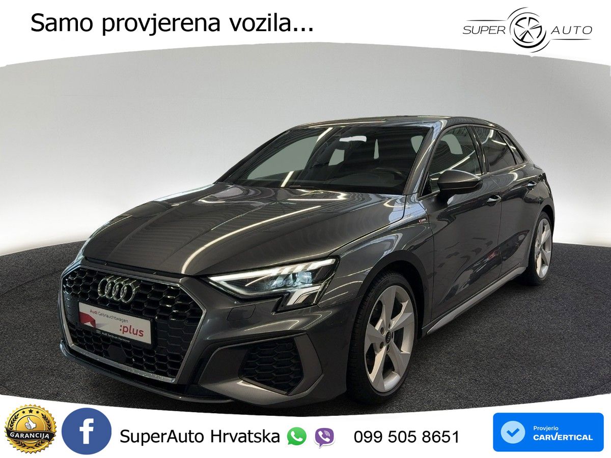 Audi A3 35 TFSI (150 KS) S tronic S line LED+GR SJED+ACC