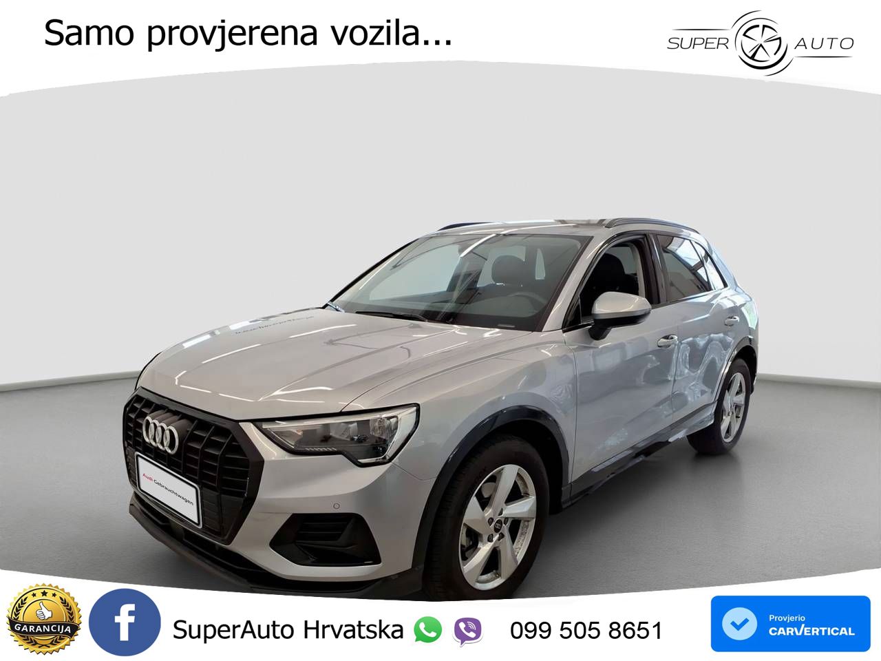 Audi Q3 35 TFSI (150 KS) S tronic advanced LED+GR SJED+ACC