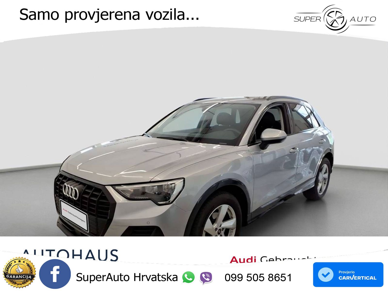 Audi Q3 35 TFSI (150 KS) S tronic advanced LED+GR SJED+ACC