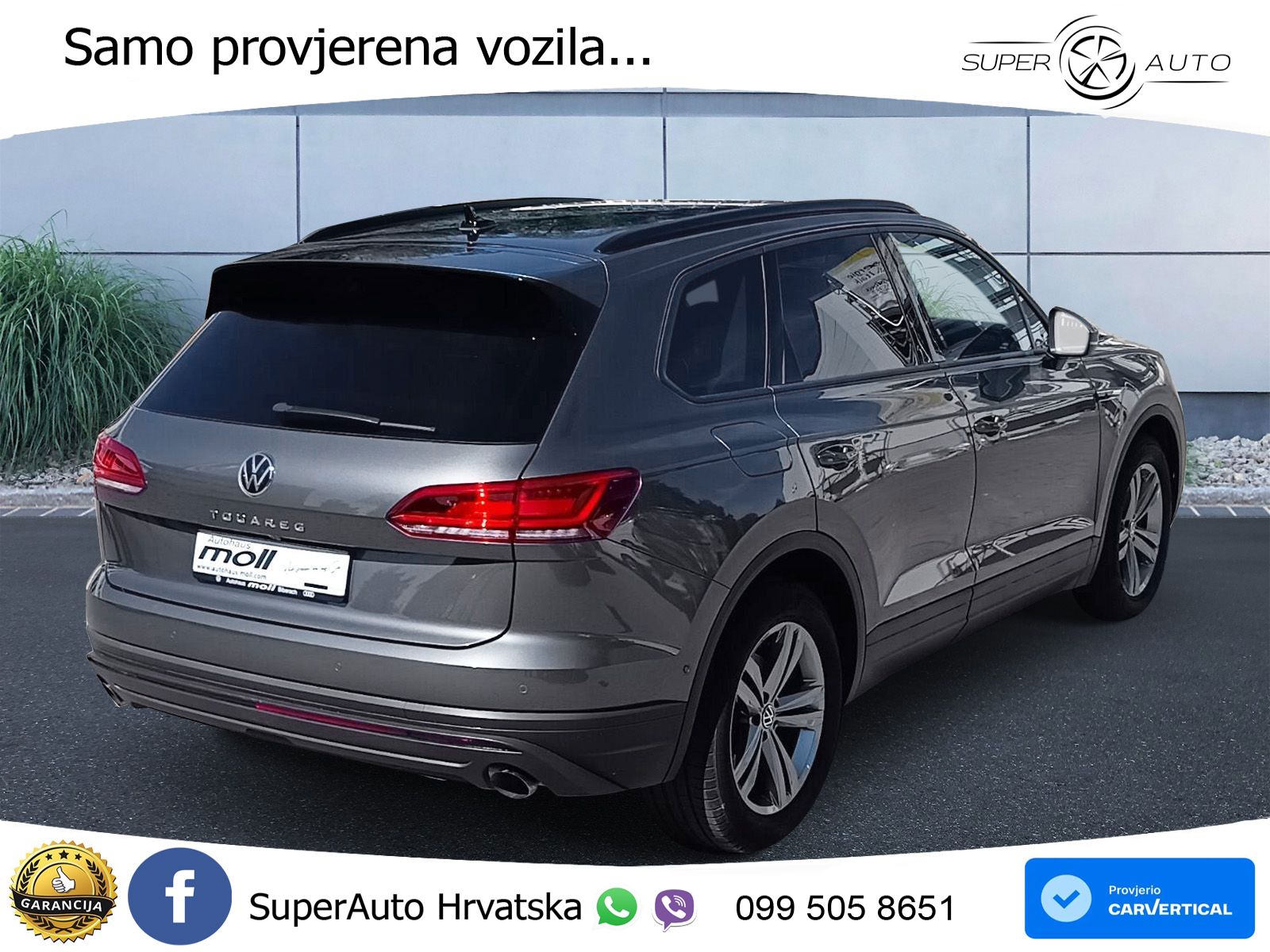 Volkswagen Touareg 3.0 V6 TDI (231 KS) 4MOTION Tiptronic ZRAČNI+ACC+GR SJED+KAM