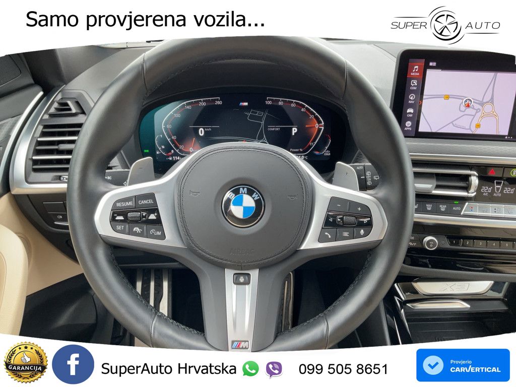 BMW X3 30i xDrive Steptronic M Sport LED+GR SJED+ACC