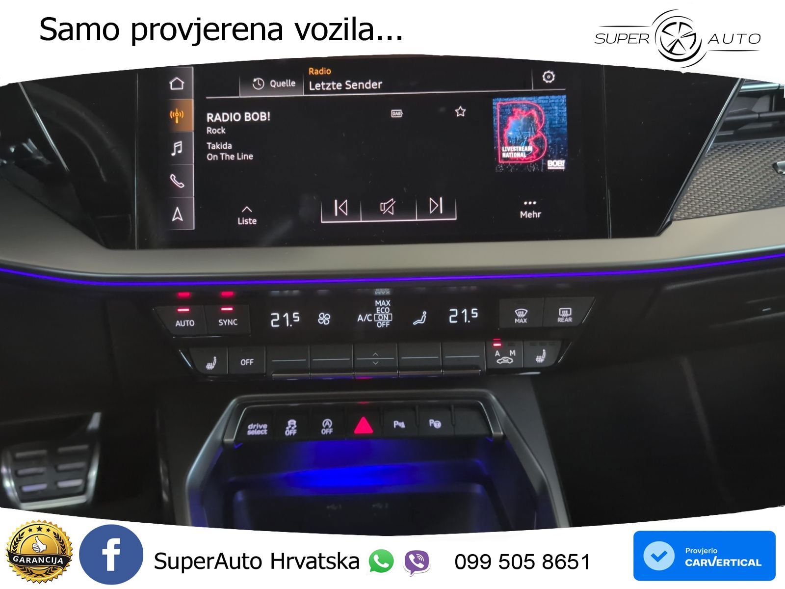 Audi S3 Limuzina 2.0 TFSI (310 KS) quattro S tronic MATRIX+GR SJED+KAM
