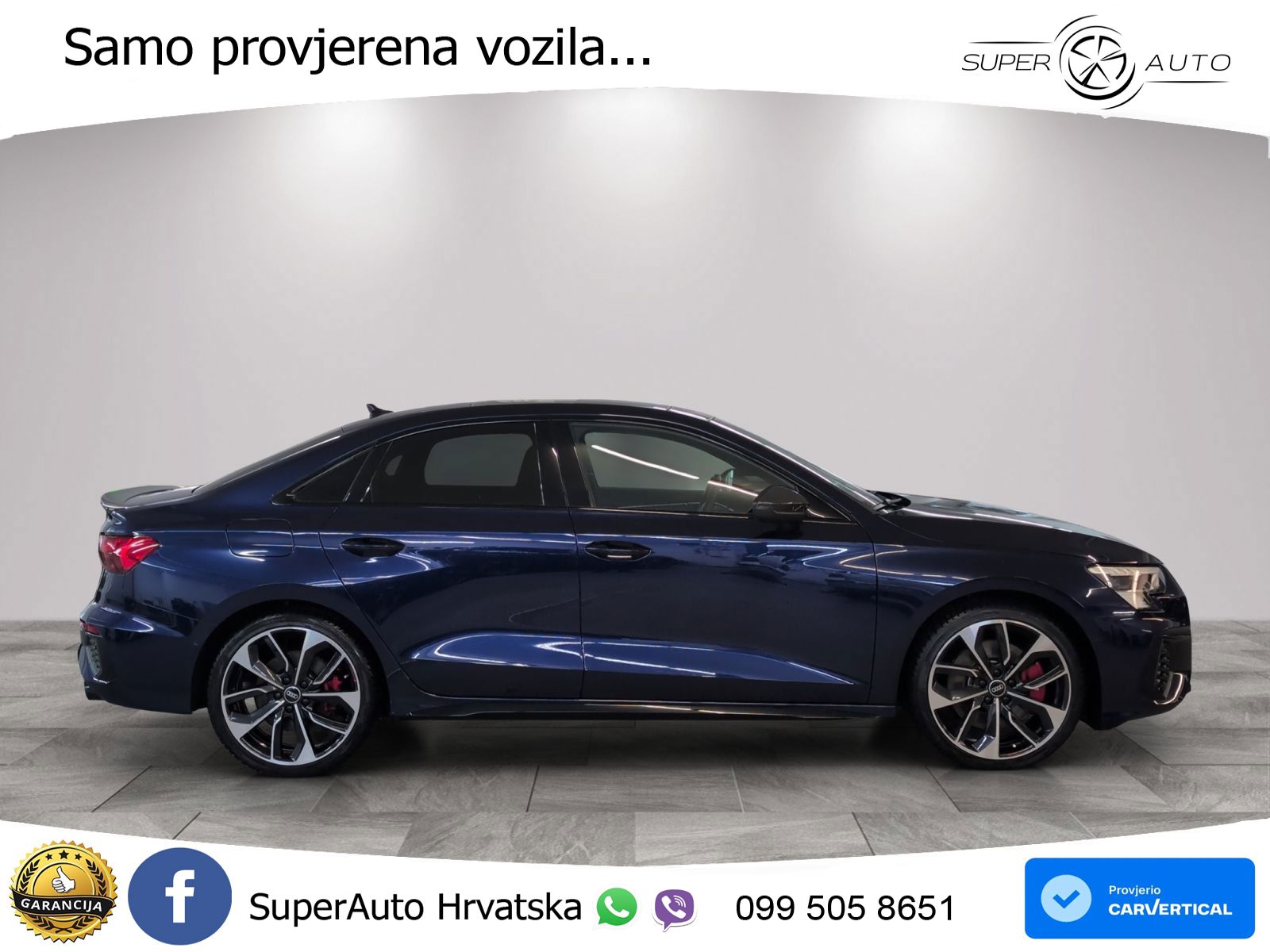 Audi S3 Limuzina 2.0 TFSI (310 KS) quattro S tronic MATRIX+GR SJED+KAM