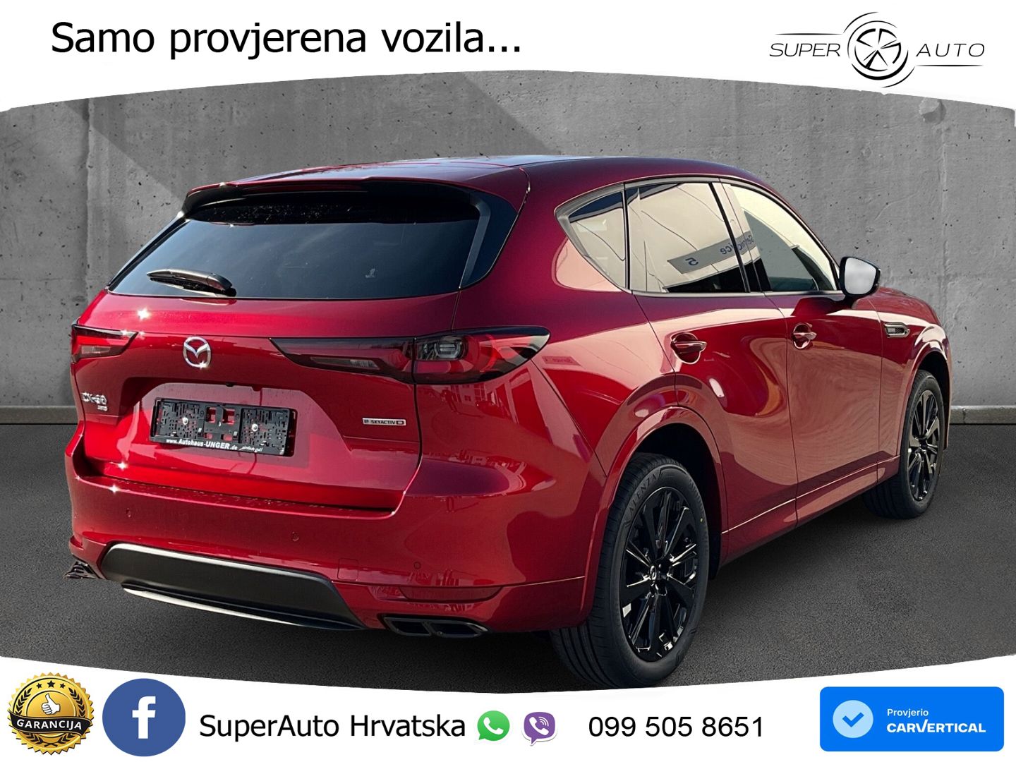 Mazda CX-60 3.3 e-Skyactiv D (254 KS) AWD Automatic MATRIX+GR SJED+KAM