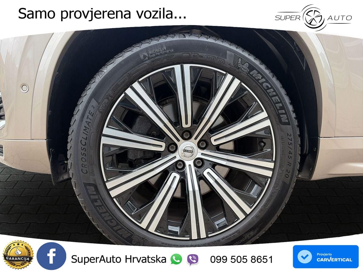 Volvo XC90 2.0 B5 Diesel AWD Automatic ACC+GR SJED+360+PANO