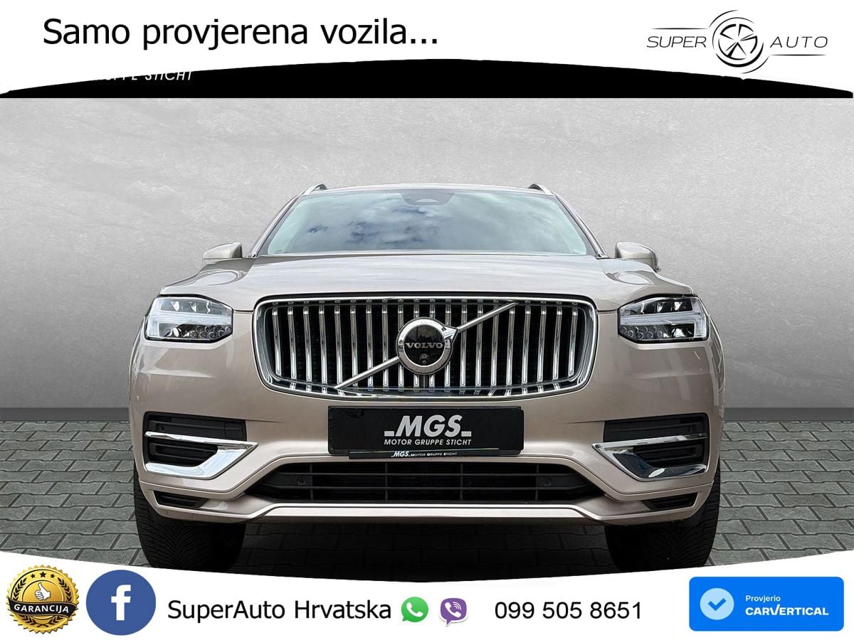 Volvo XC90 2.0 B5 Diesel AWD Automatic ACC+GR SJED+360+PANO