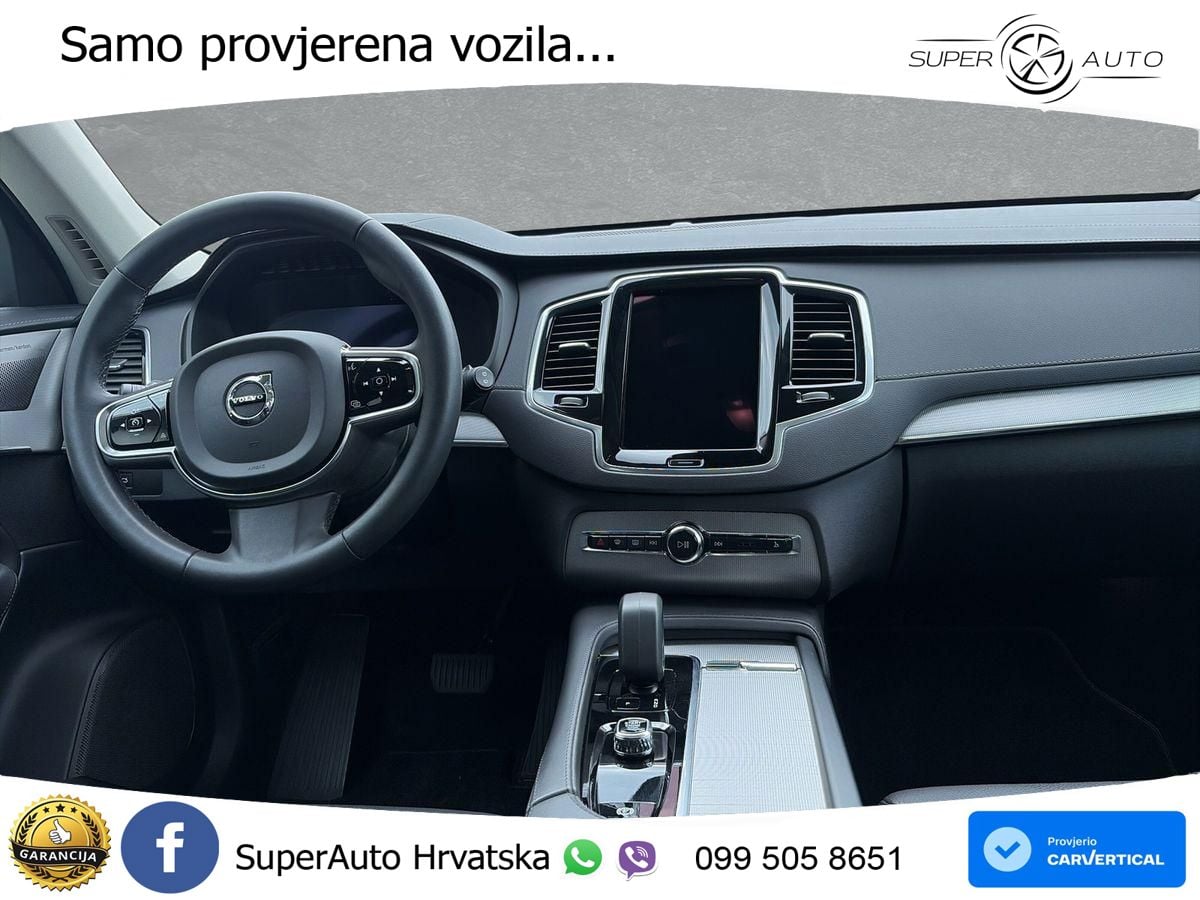 Volvo XC90 2.0 B5 Diesel AWD Automatic ACC+GR SJED+360+PANO