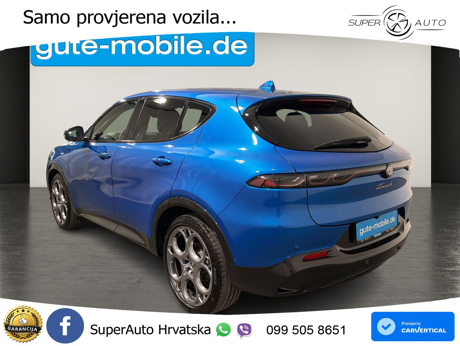 Alfa Romeo Tonale 1.5 Turbo (130 KS) 48V-Hybrid TCT LED+GR SJED+ACC