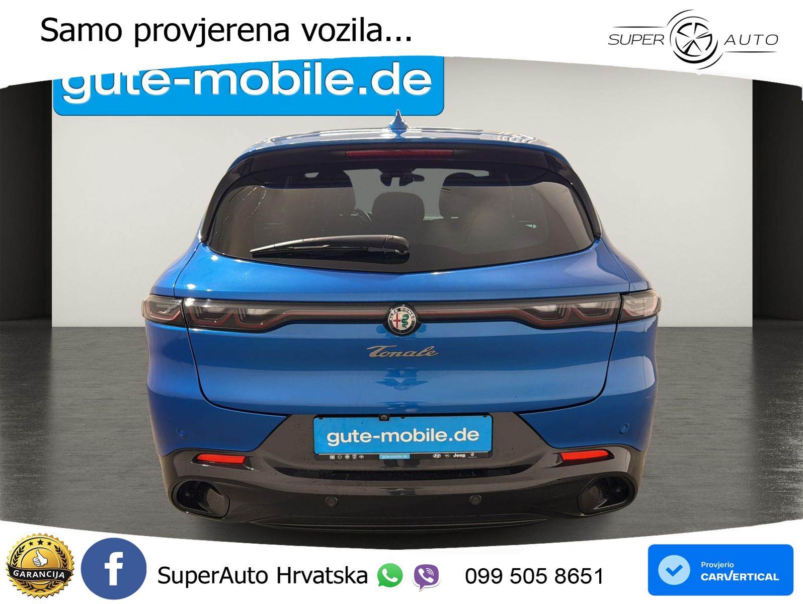 Alfa Romeo Tonale 1.5 Turbo (130 KS) 48V-Hybrid TCT LED+GR SJED+ACC