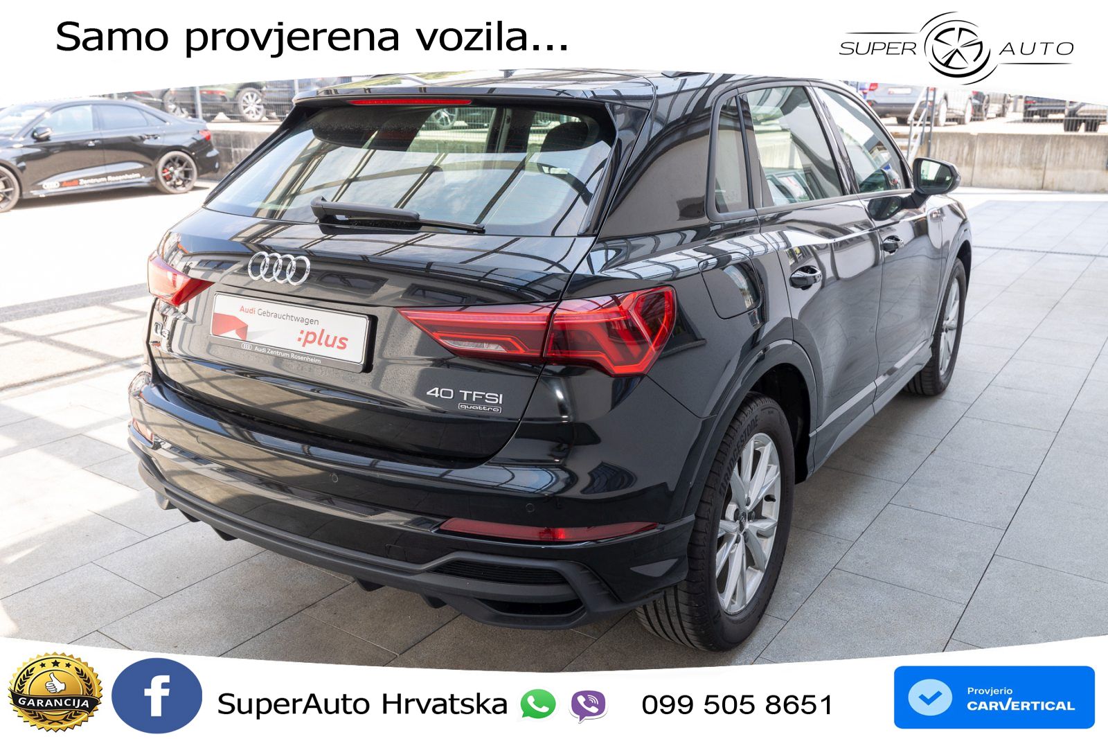 Audi Q3 40 TFSI (190 KS) quattro S tronic S line