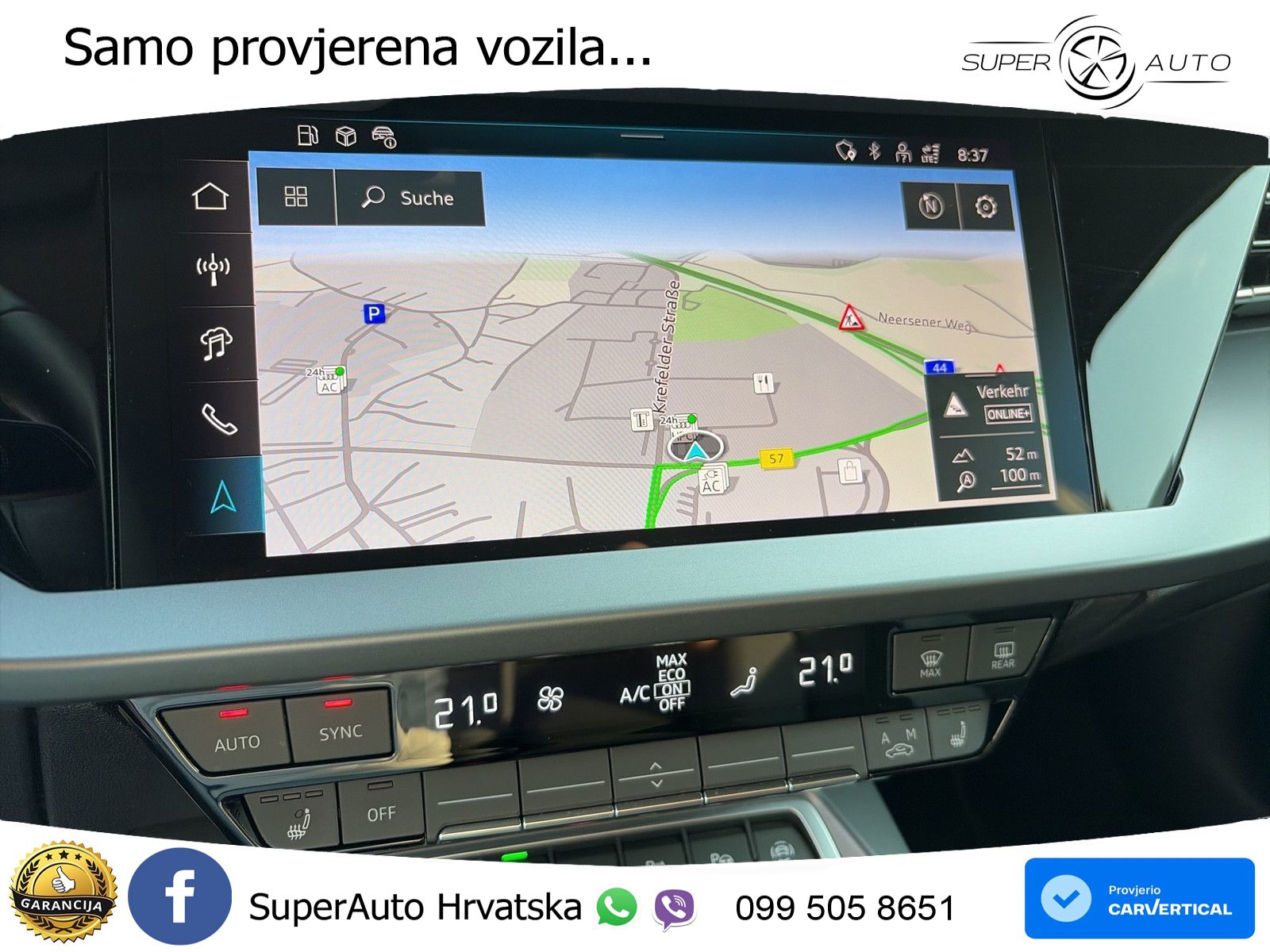 Audi A3 Sportback 40 TFSI e (204 KS) Plug-in Hybrid S tronic LED+GR SJED+ACC