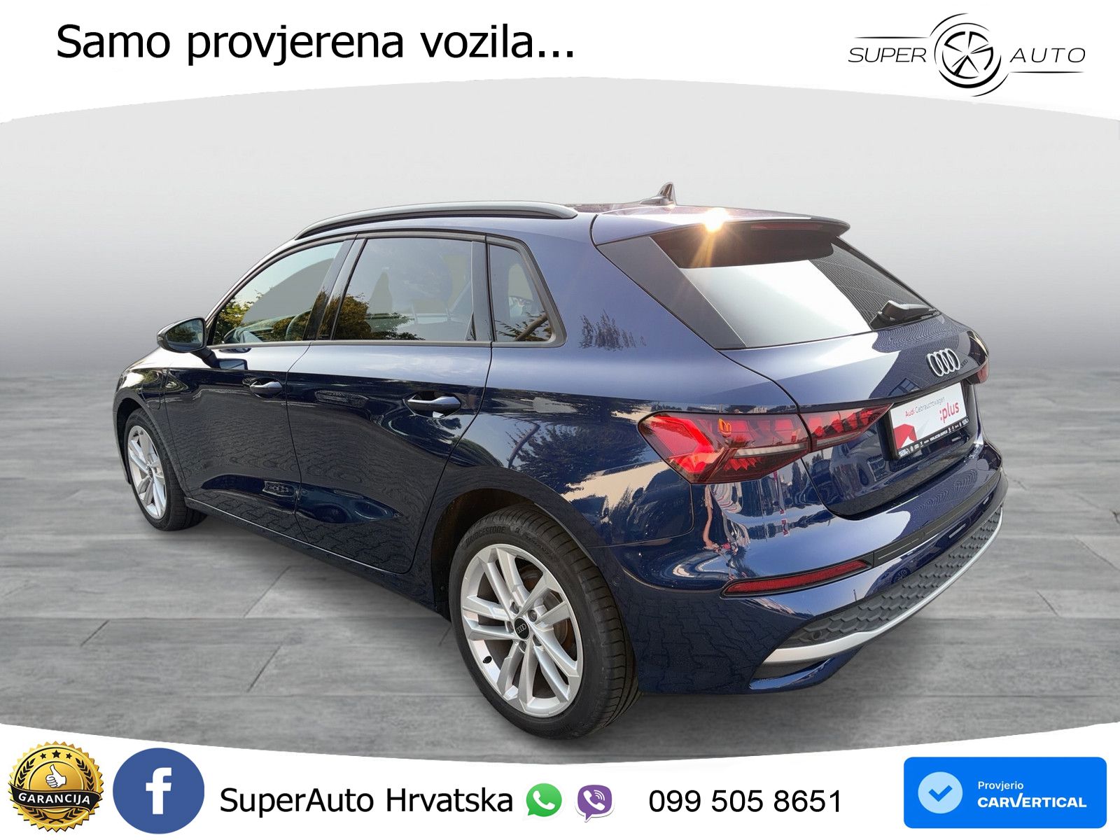 Audi A3 Sportback 40 TFSI e (204 KS) Plug-in Hybrid S tronic LED+GR SJED+ACC