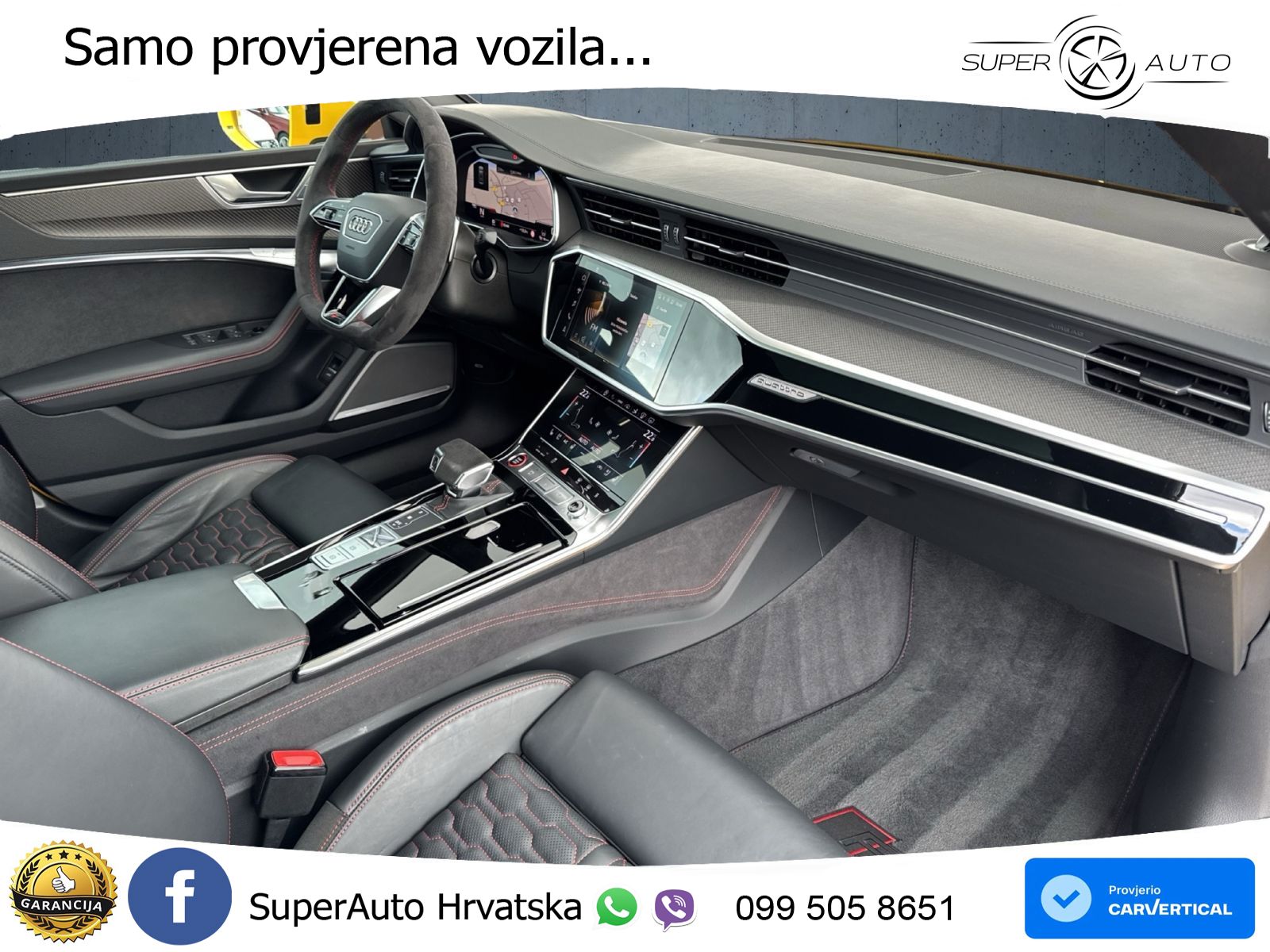 Audi RS7 4.0 TFSI V8 (600 KS) quattro tiptronic LED+GR SJED+ACC
