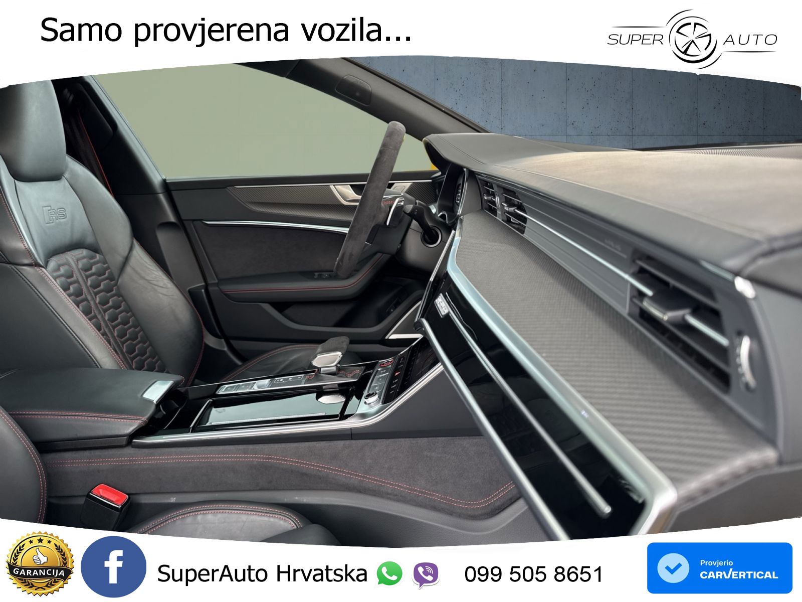 Audi RS7 4.0 TFSI V8 (600 KS) quattro tiptronic LED+GR SJED+ACC