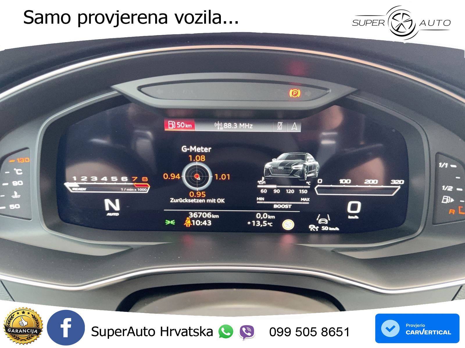 Audi RS7 4.0 TFSI V8 (600 KS) quattro tiptronic LED+GR SJED+ACC