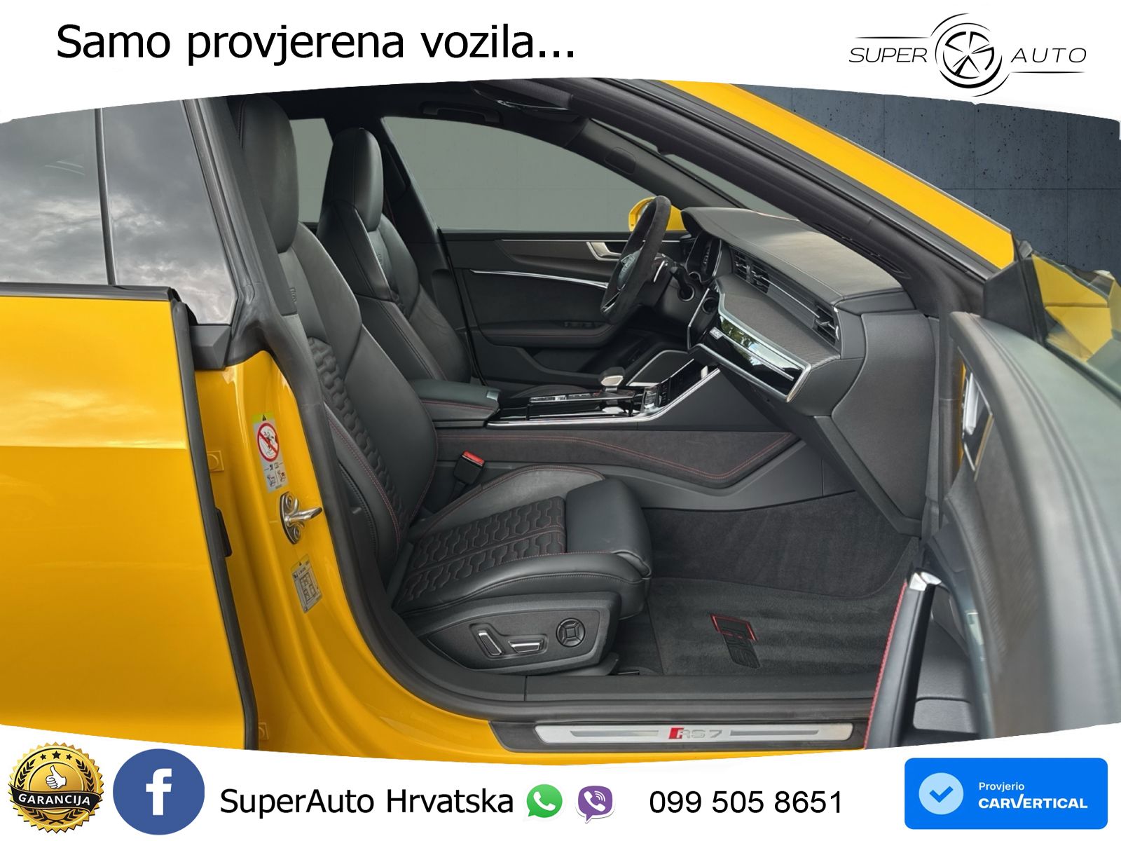 Audi RS7 4.0 TFSI V8 (600 KS) quattro tiptronic LED+GR SJED+ACC