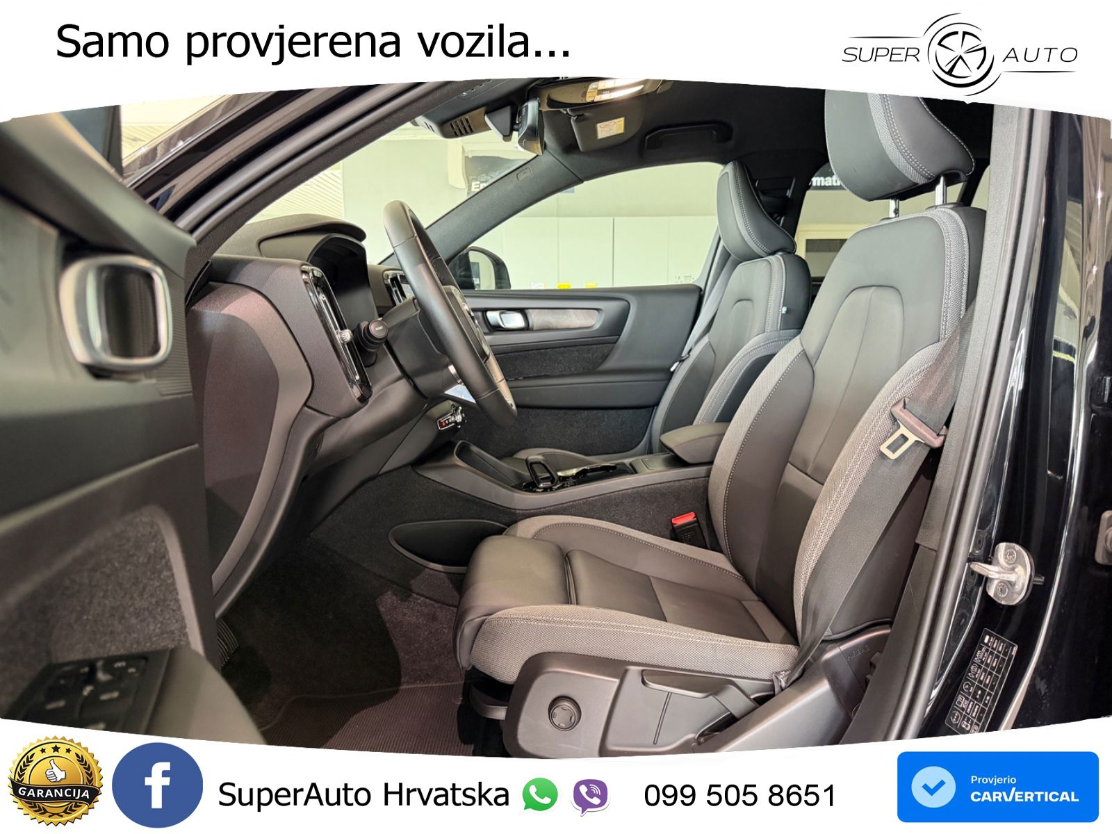 Volvo XC40 Recharge 82 kWh 252 KS Single Motor Extended Range LED+GR SJED+ACC