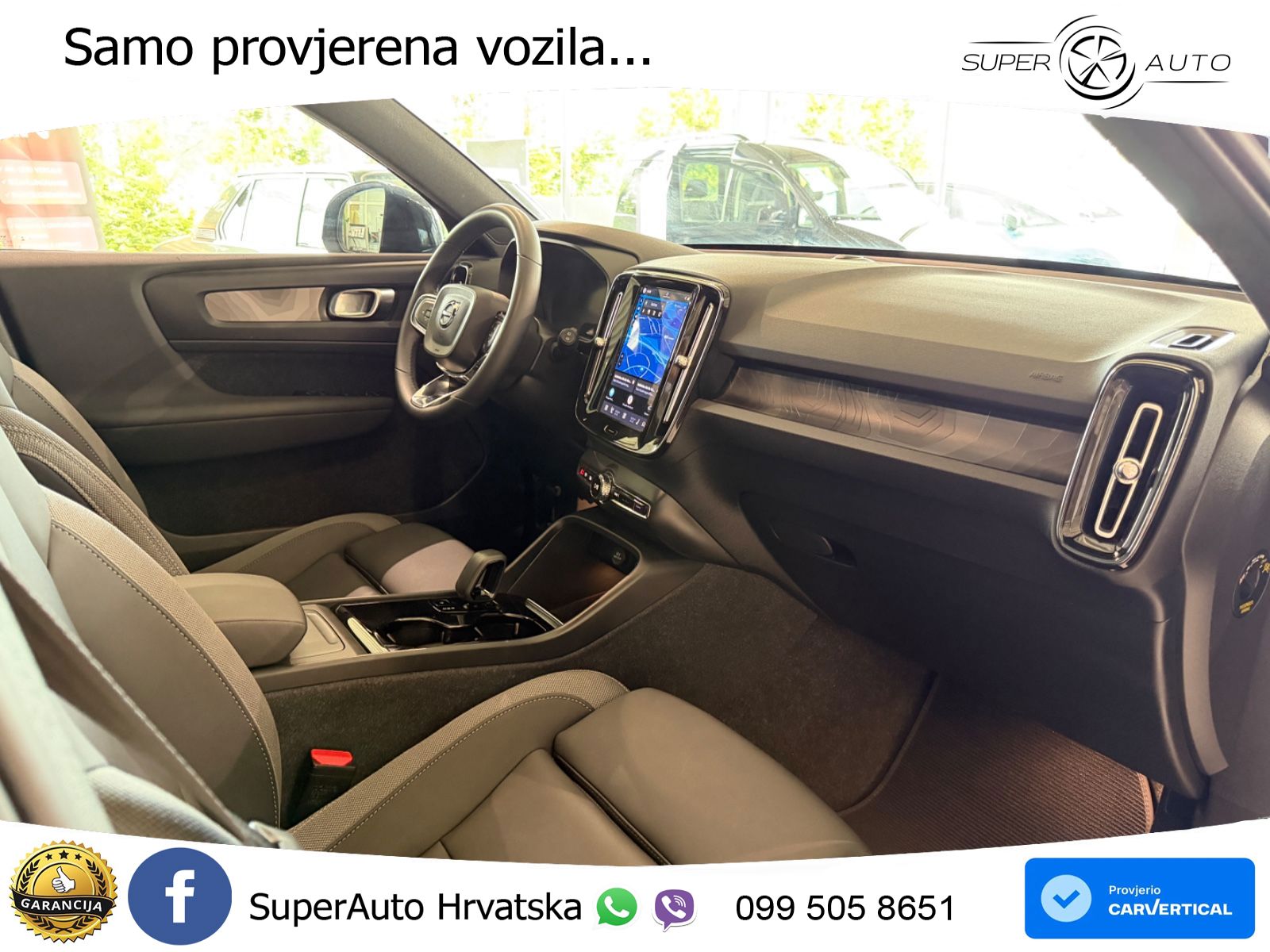 Volvo XC40 Recharge 82 kWh 252 KS Single Motor Extended Range LED+GR SJED+ACC