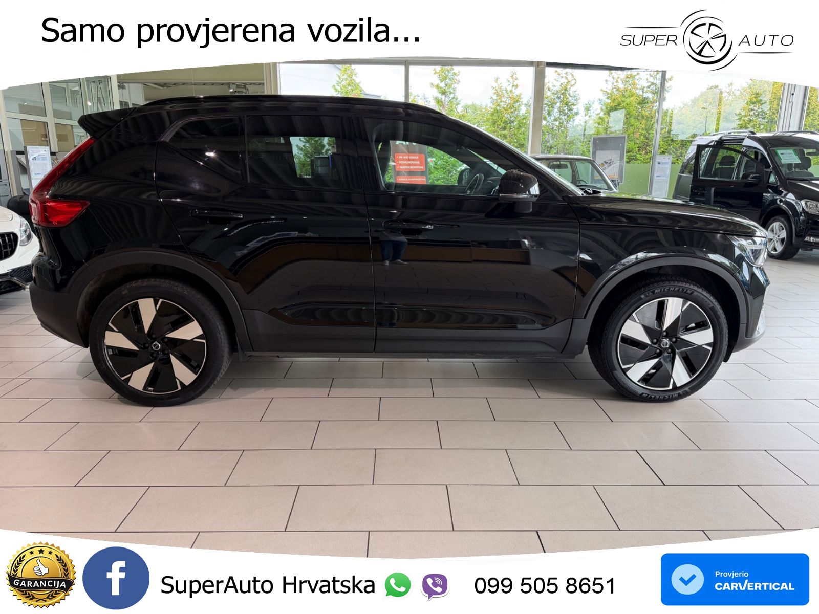 Volvo XC40 Recharge 82 kWh 252 KS Single Motor Extended Range LED+GR SJED+ACC