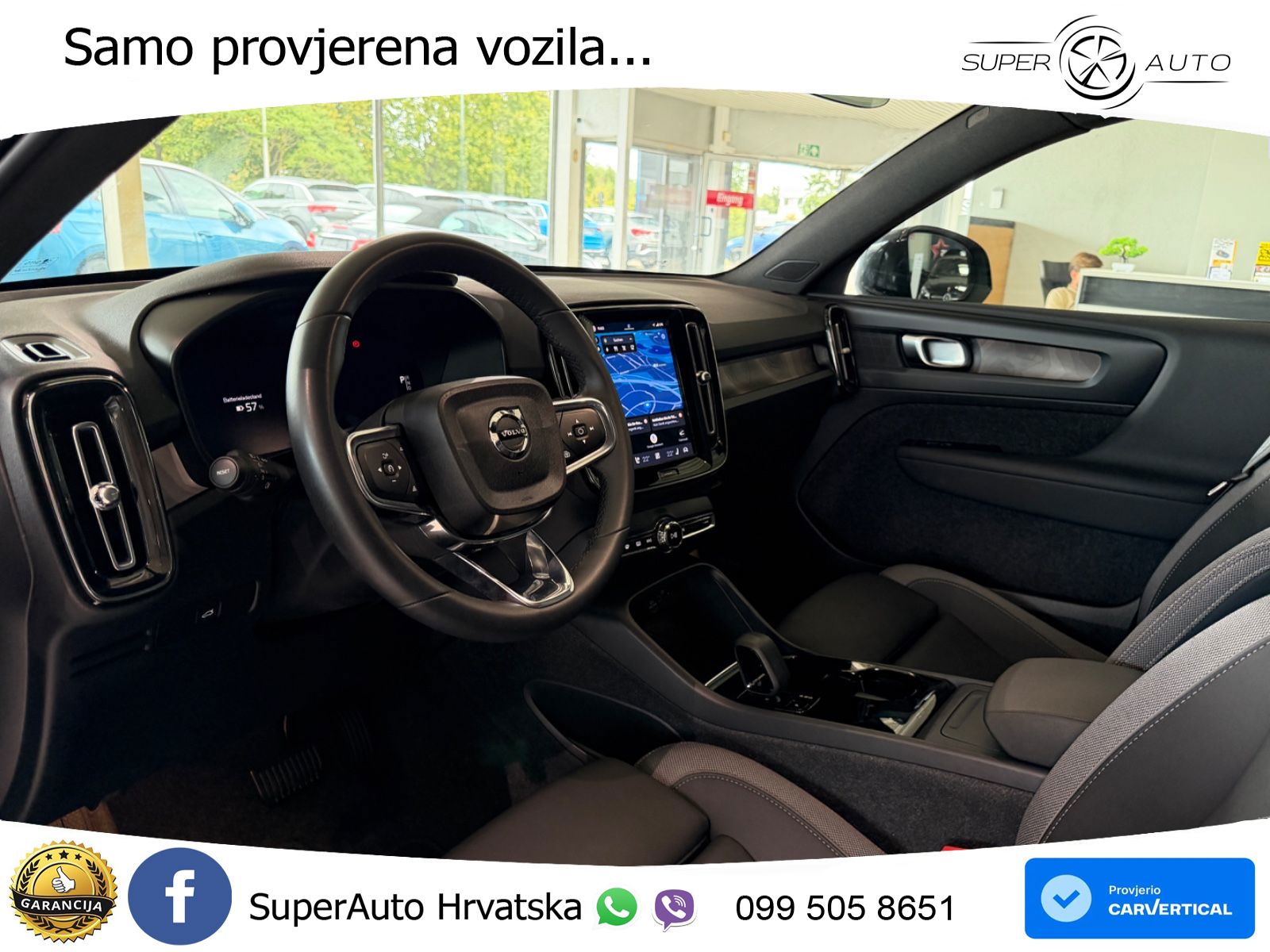 Volvo XC40 Recharge 82 kWh 252 KS Single Motor Extended Range LED+GR SJED+ACC