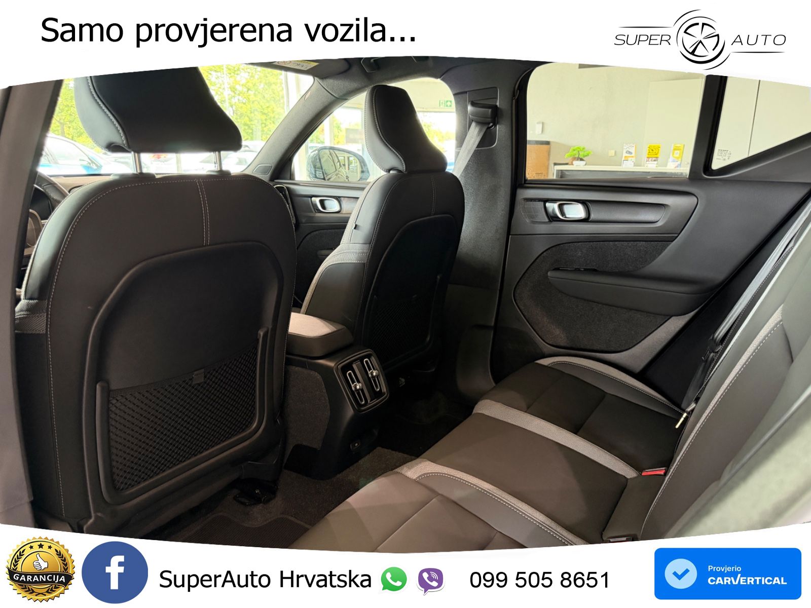 Volvo XC40 Recharge 82 kWh 252 KS Single Motor Extended Range LED+GR SJED+ACC