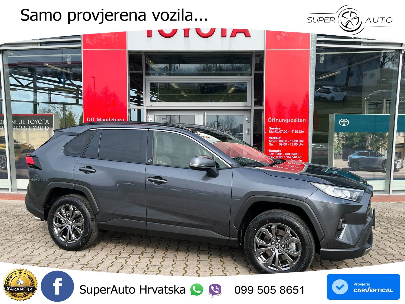 Toyota RAV4 2.5 (218 KS) Hybrid eCVT Teamplayer LED+GR SJED+ACC