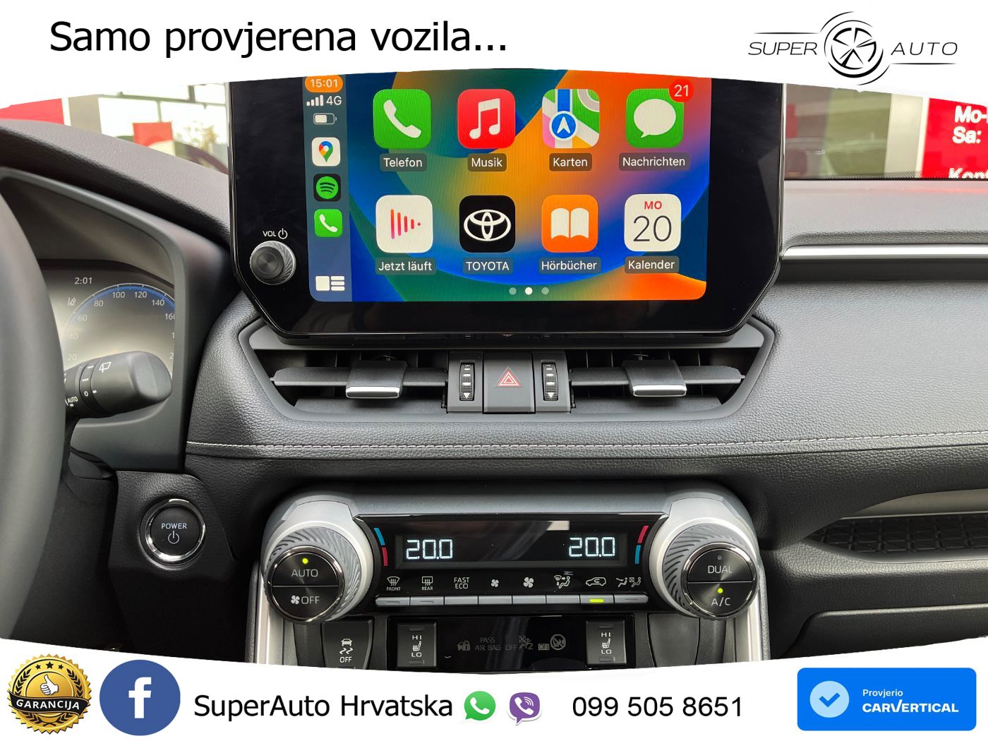 Toyota RAV4 2.5 (218 KS) Hybrid eCVT Teamplayer LED+GR SJED+ACC
