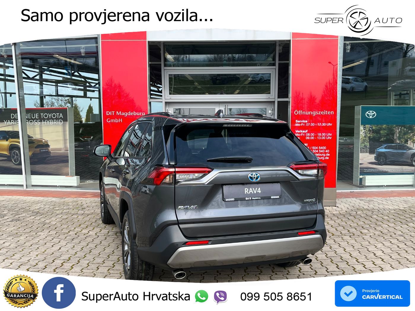 Toyota RAV4 2.5 (218 KS) Hybrid eCVT Teamplayer LED+GR SJED+ACC