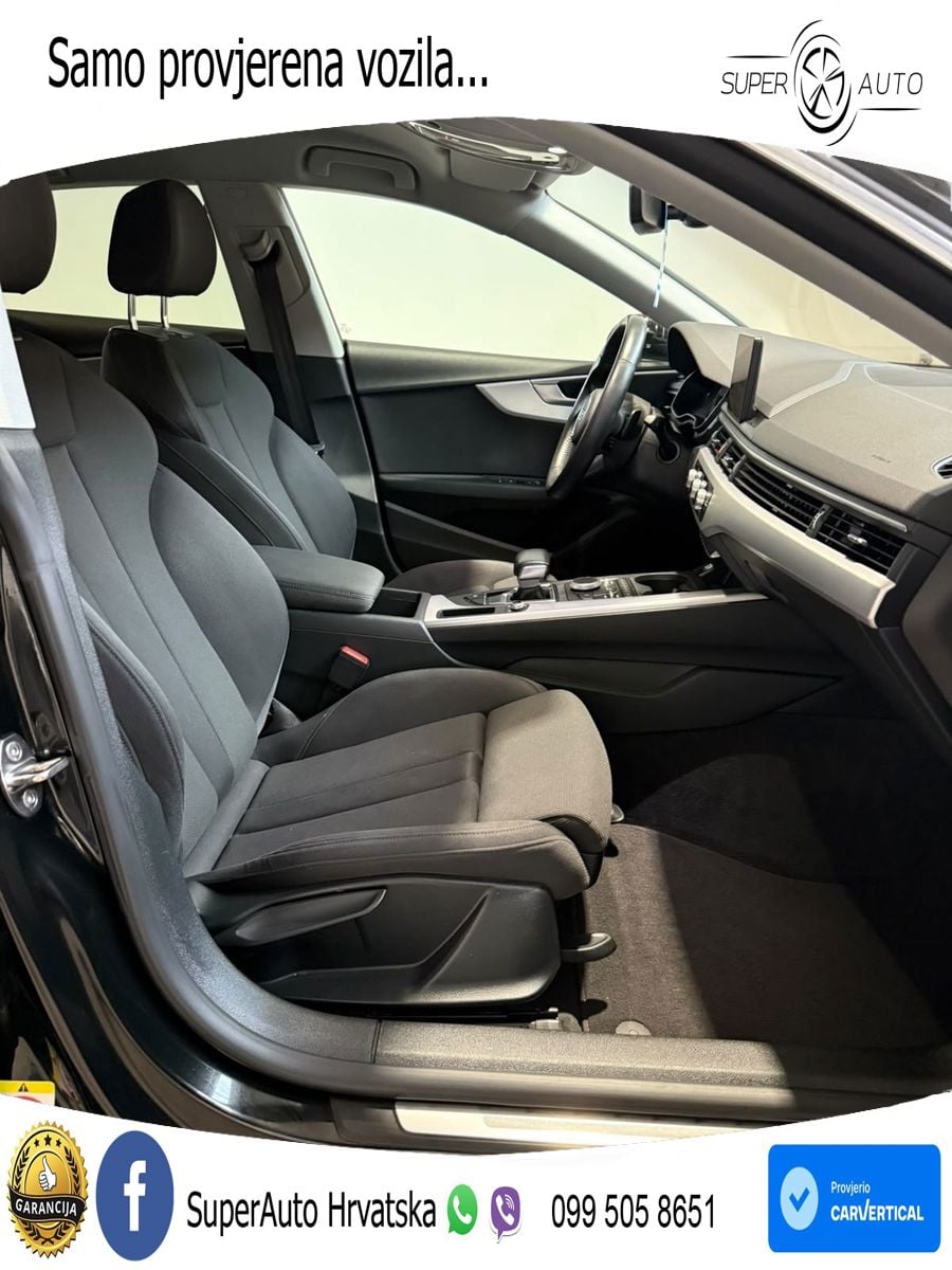 Audi A5 Sportback 40 TFSI (190 KS) S tronic LED+GR SJED+ACC