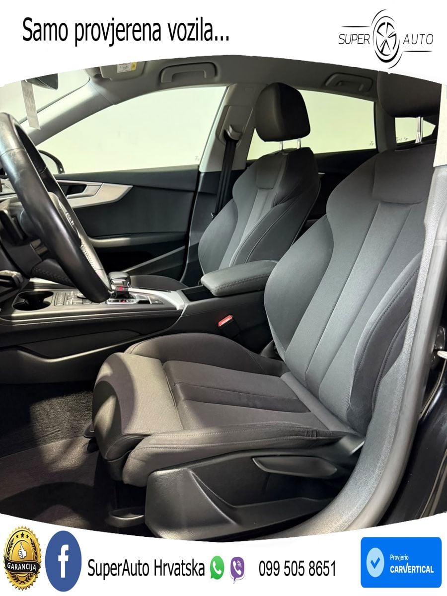 Audi A5 Sportback 40 TFSI (190 KS) S tronic LED+GR SJED+ACC