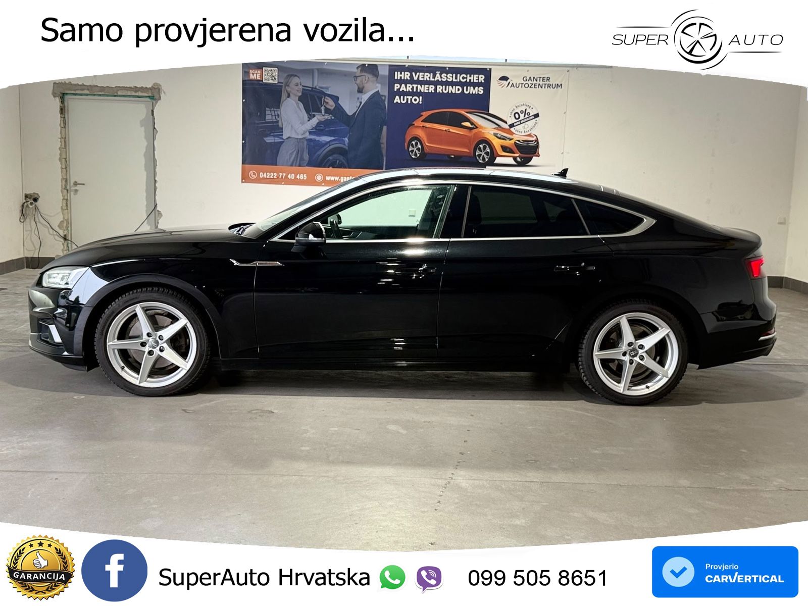 Audi A5 Sportback 40 TFSI (190 KS) S tronic LED+GR SJED+ACC